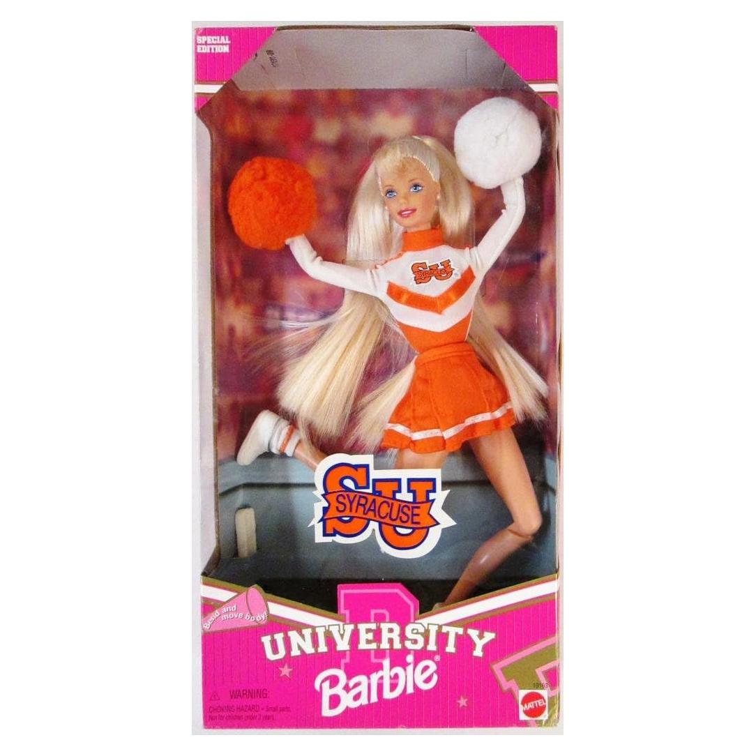 Barbie Animadora Mattel Universidad de Syracuse 33 cm