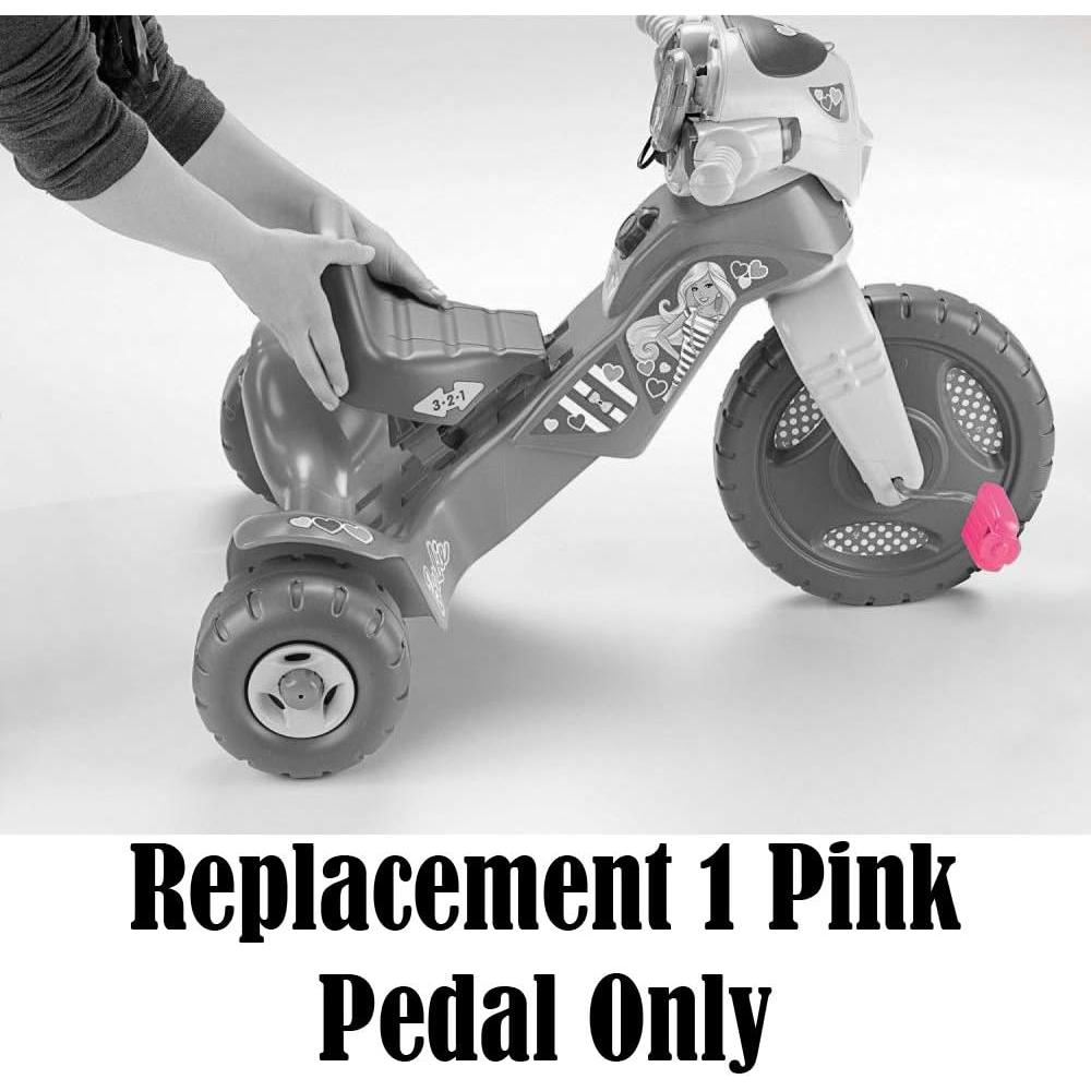 Repuesto Pedal Rosa Fisher-Price para Triciclo Barbie X6020