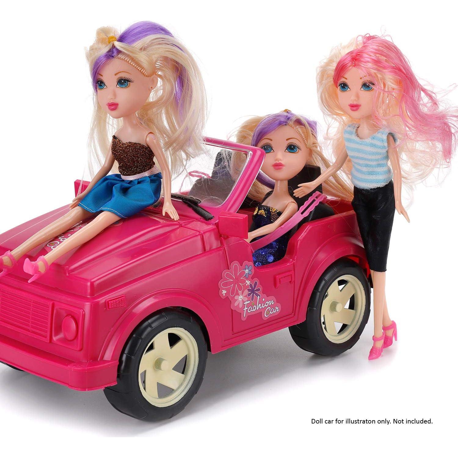 Paquete de 12 Muñecas de Belleza Liberty Imports 25.4 cm