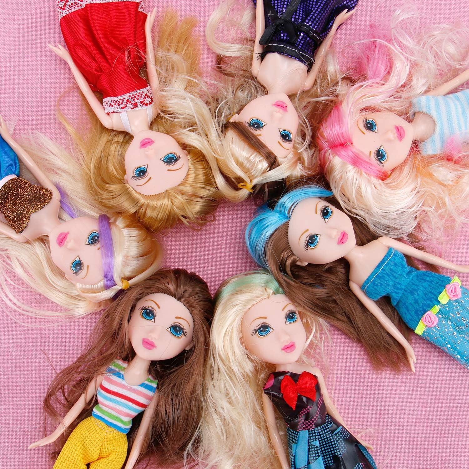 Paquete de 12 Muñecas de Belleza Liberty Imports 25.4 cm