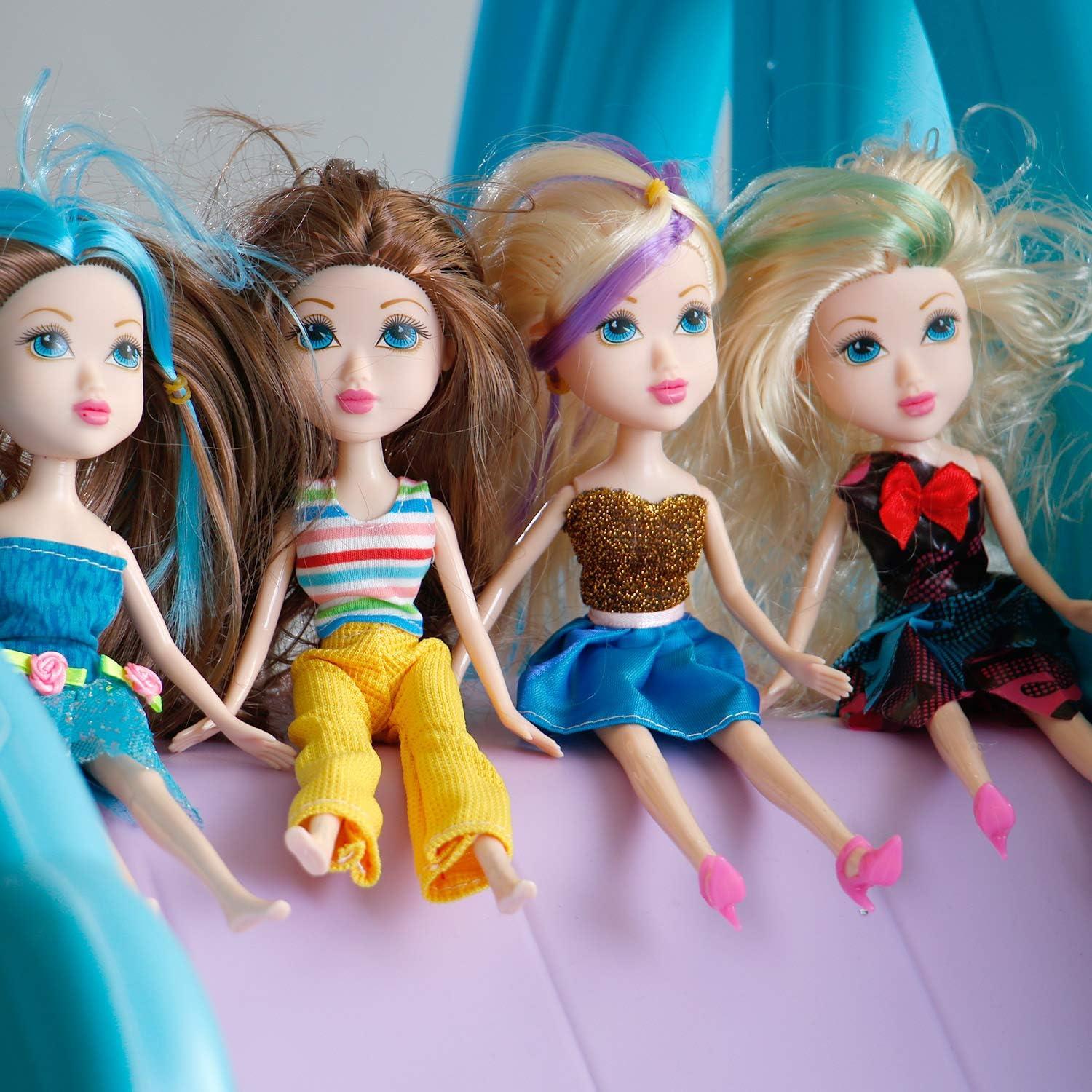 Paquete de 12 Muñecas de Belleza Liberty Imports 25.4 cm