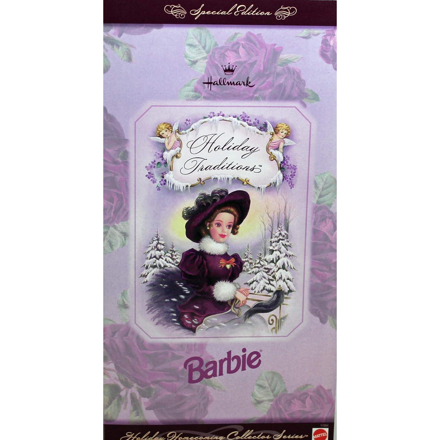 Barbie Edición Especial Tradiciones Navideñas Hallmark 1996