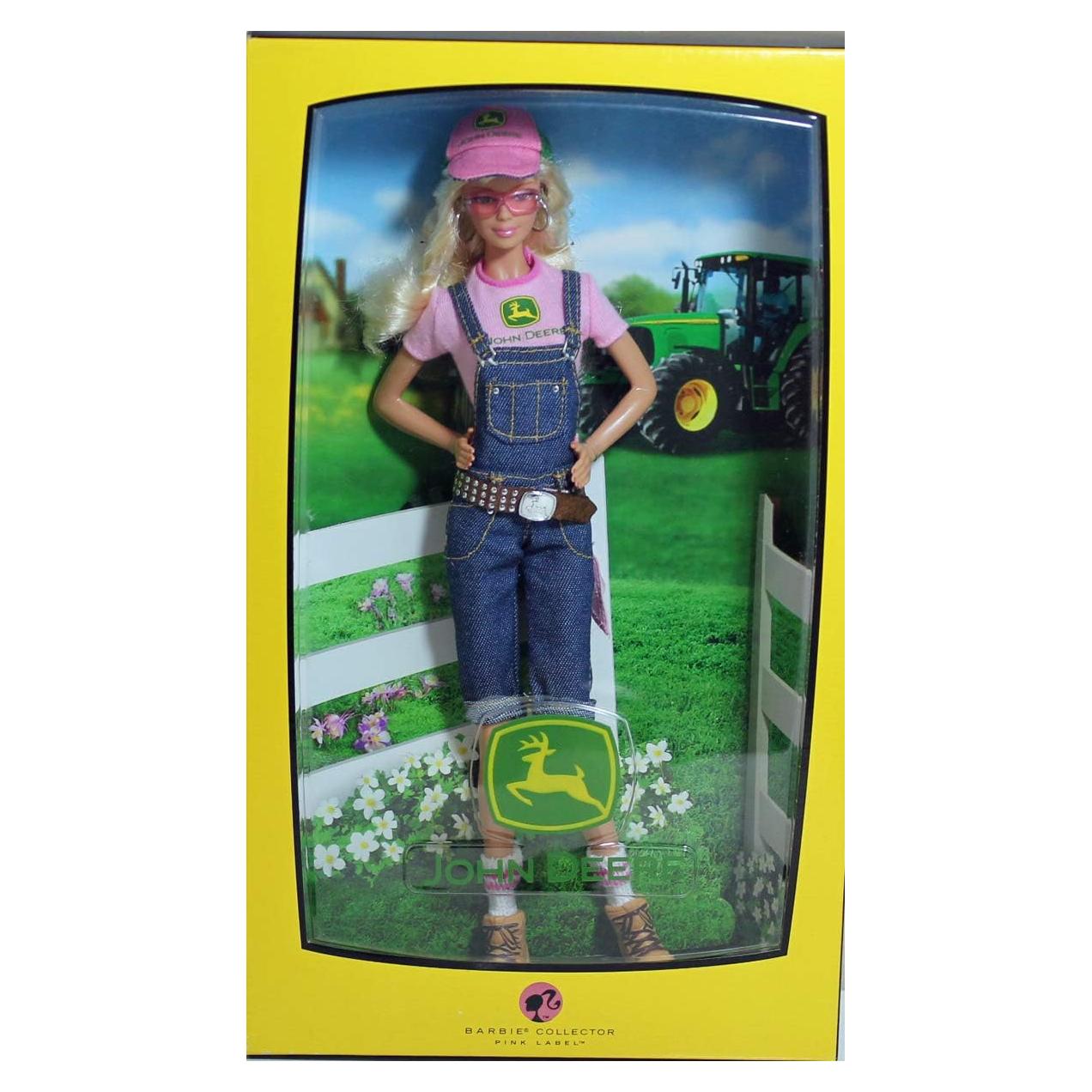 Muñeca Barbie Coleccionista 2007 John Deere - Moda Campestre