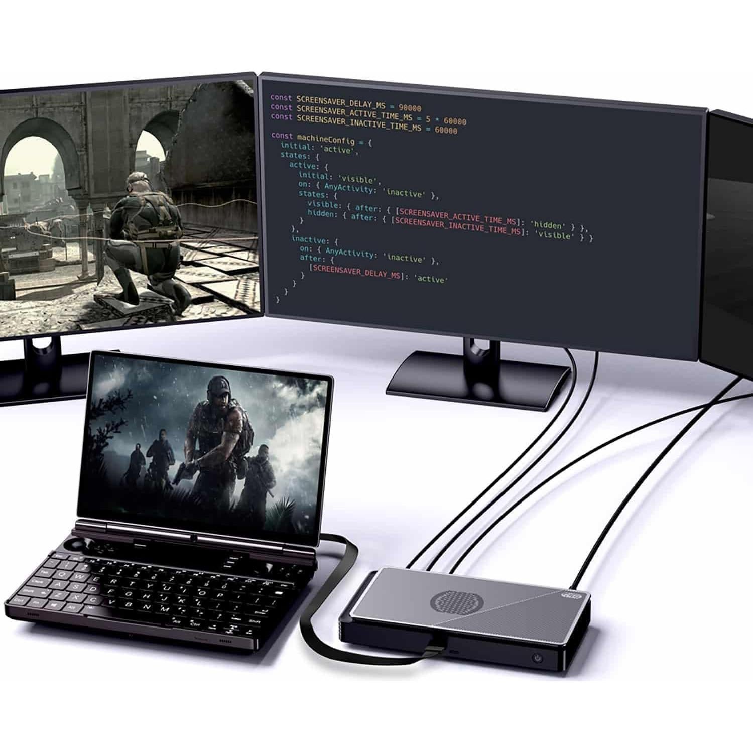 Estación de Acoplamiento eGPU GPD G1 2024 con Radeon 8GB