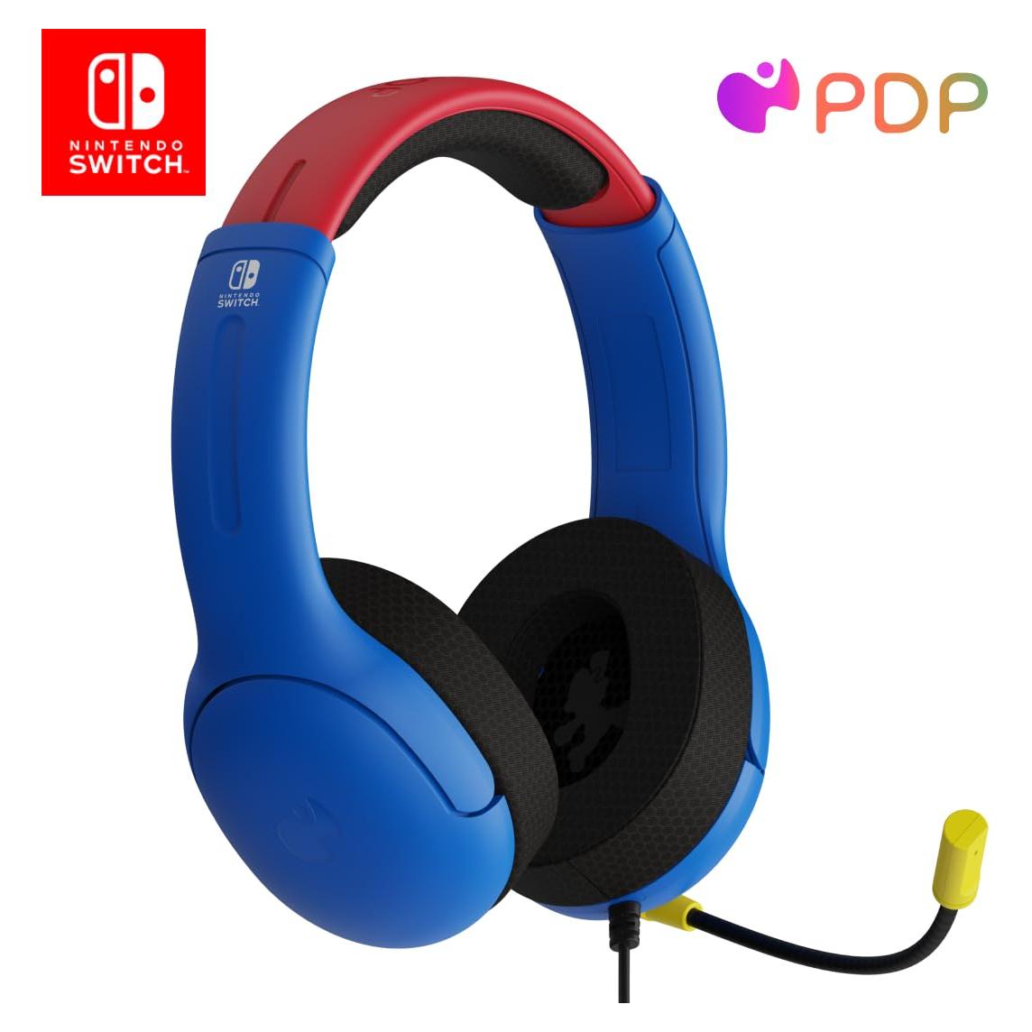 Auriculares Estéreo AIRLITE PDP con Micrófono para Nintendo Switch