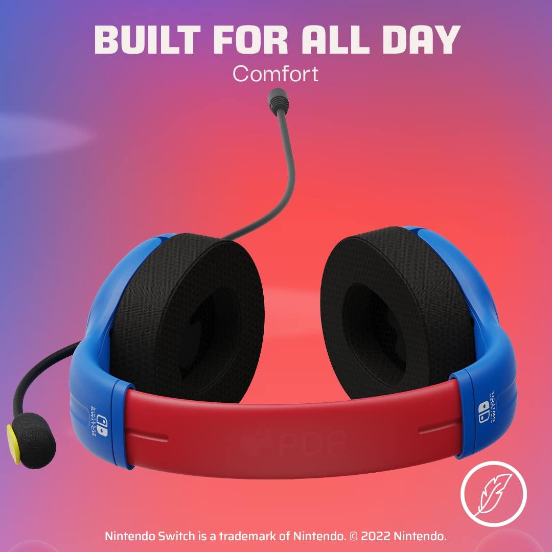 Auriculares Estéreo AIRLITE PDP con Micrófono para Nintendo Switch