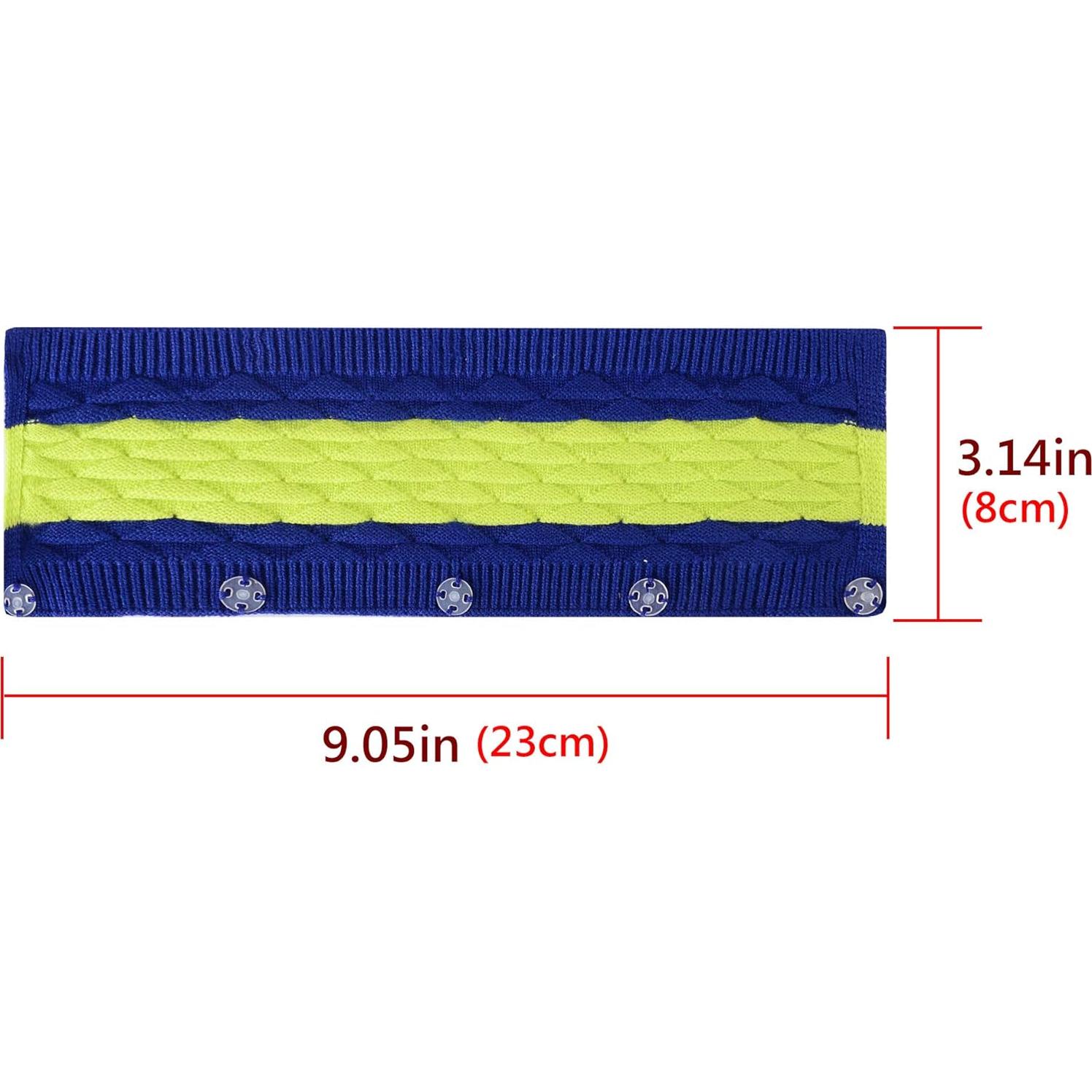 Cubierta de Cabezal GEEKRIA Indigo Pop para Auriculares Bose, Sony, Beats