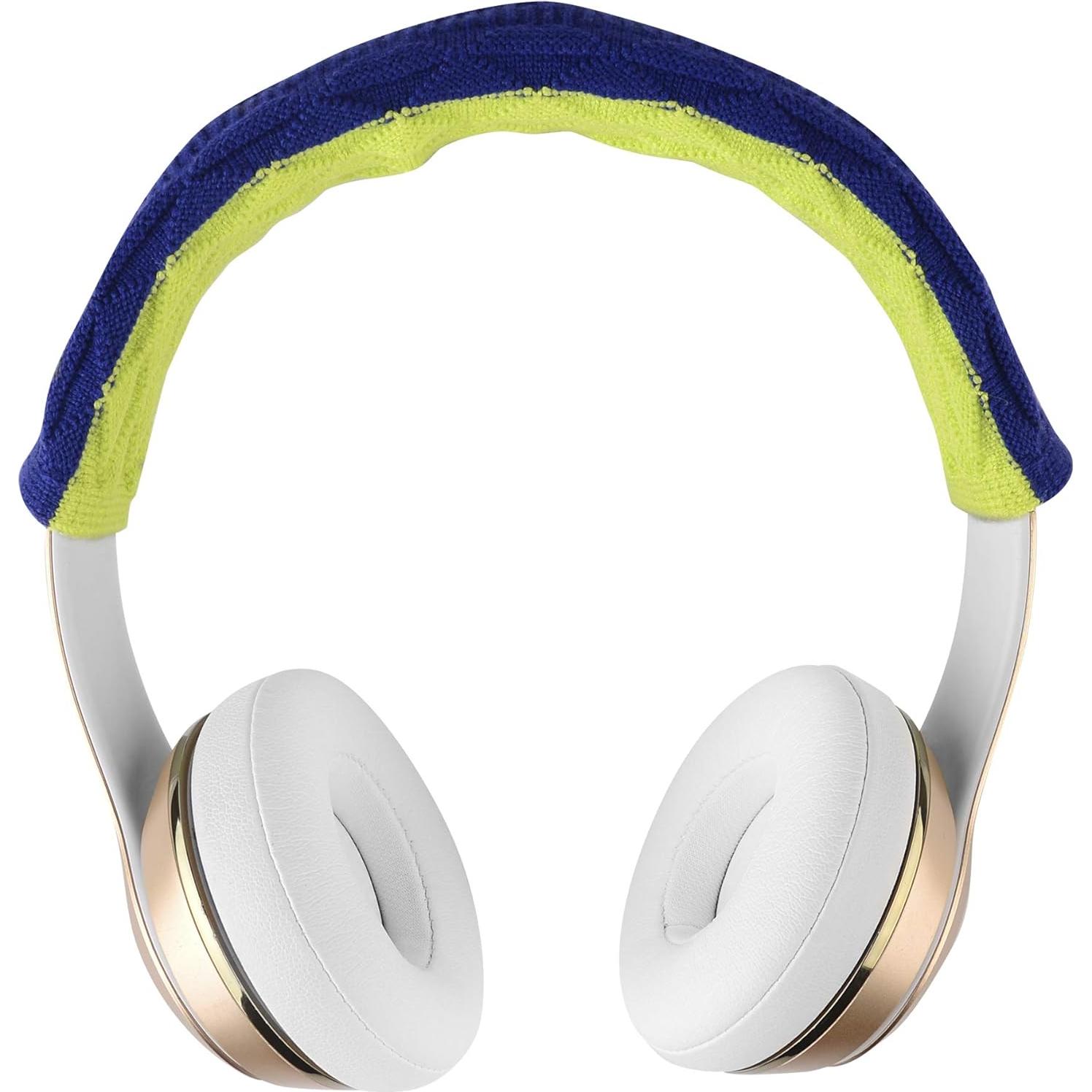 Cubierta de Cabezal GEEKRIA Indigo Pop para Auriculares Bose, Sony, Beats