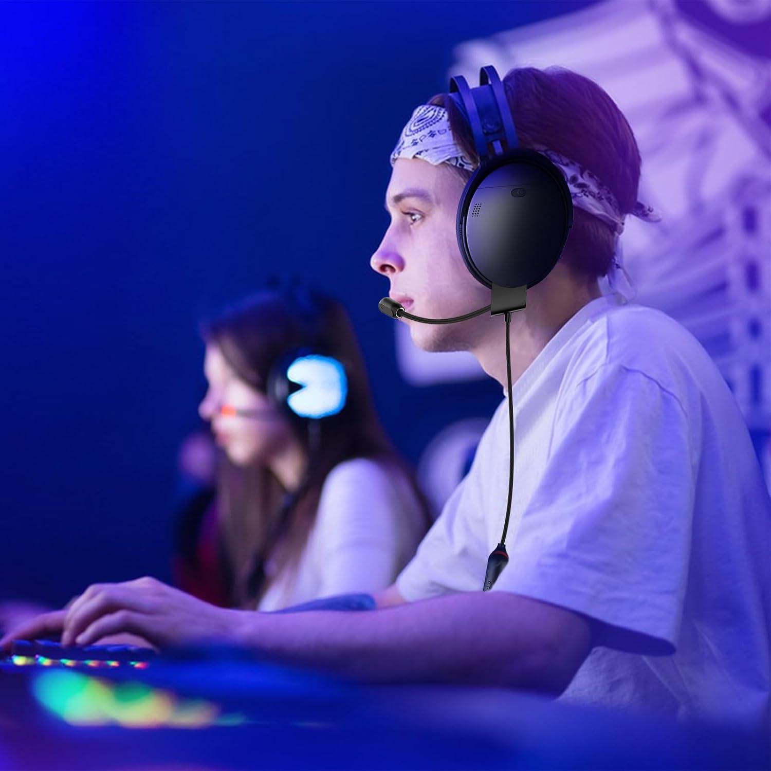 Micrófono Boom Gneinour QC45 para Auriculares Bose QC45 1.2m