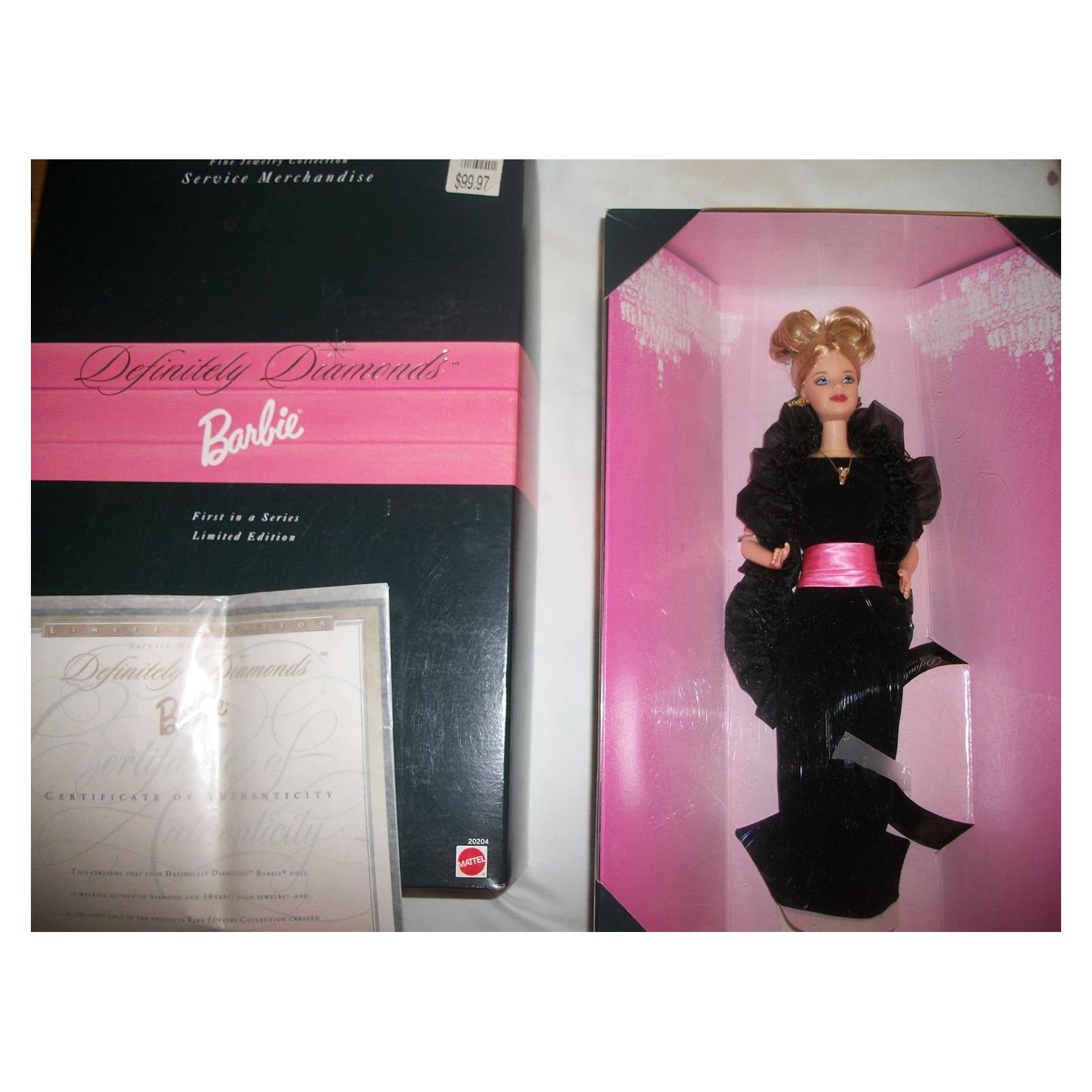 Joyería Fina Barbie Edición Limitada 1998 - Mattel
