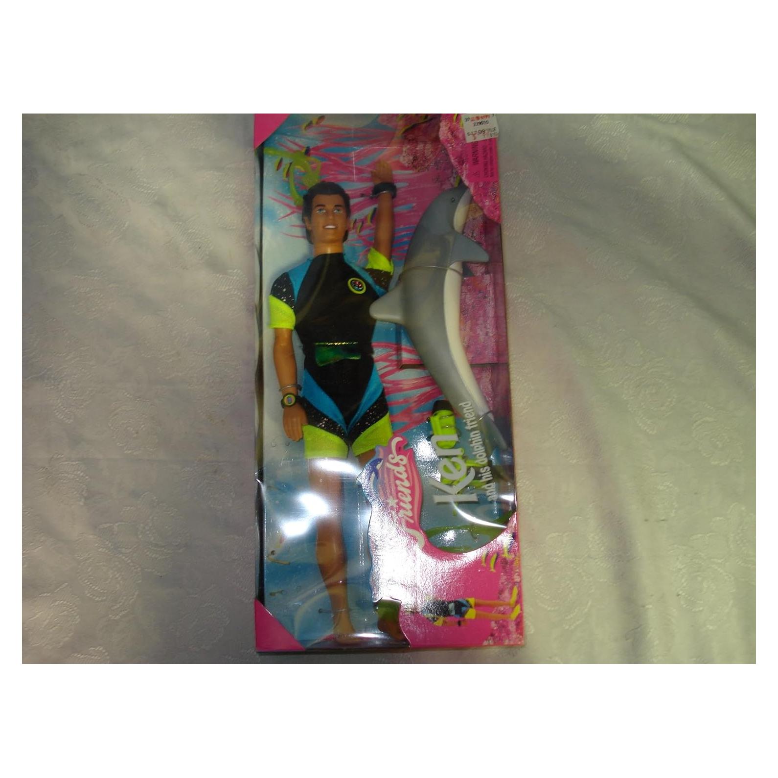 Muñecos Amigos del Océano Barbie y Ken 32.77 cm Mattel