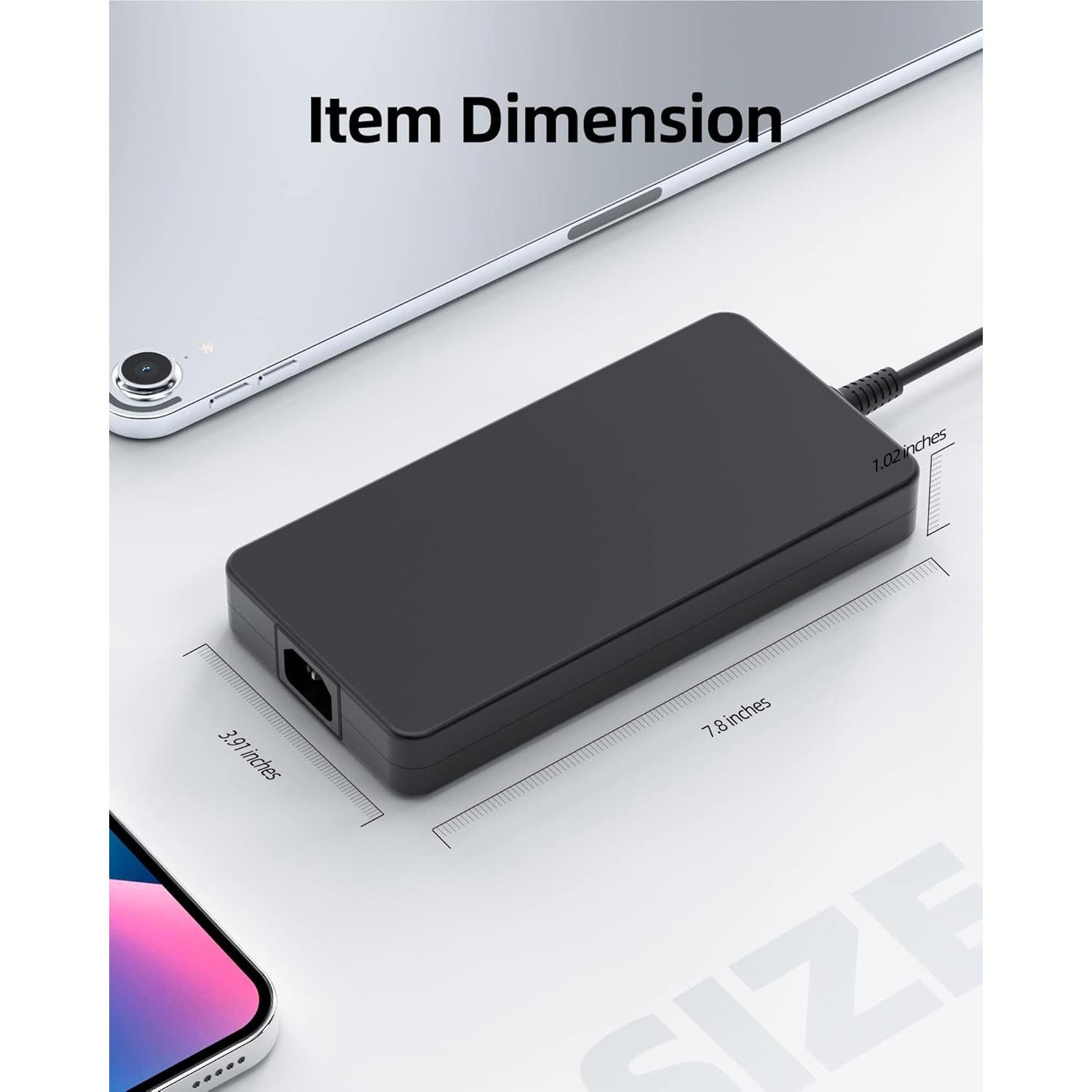 Cargador 230W Superer para Razer Blade 14 15 17 - UL