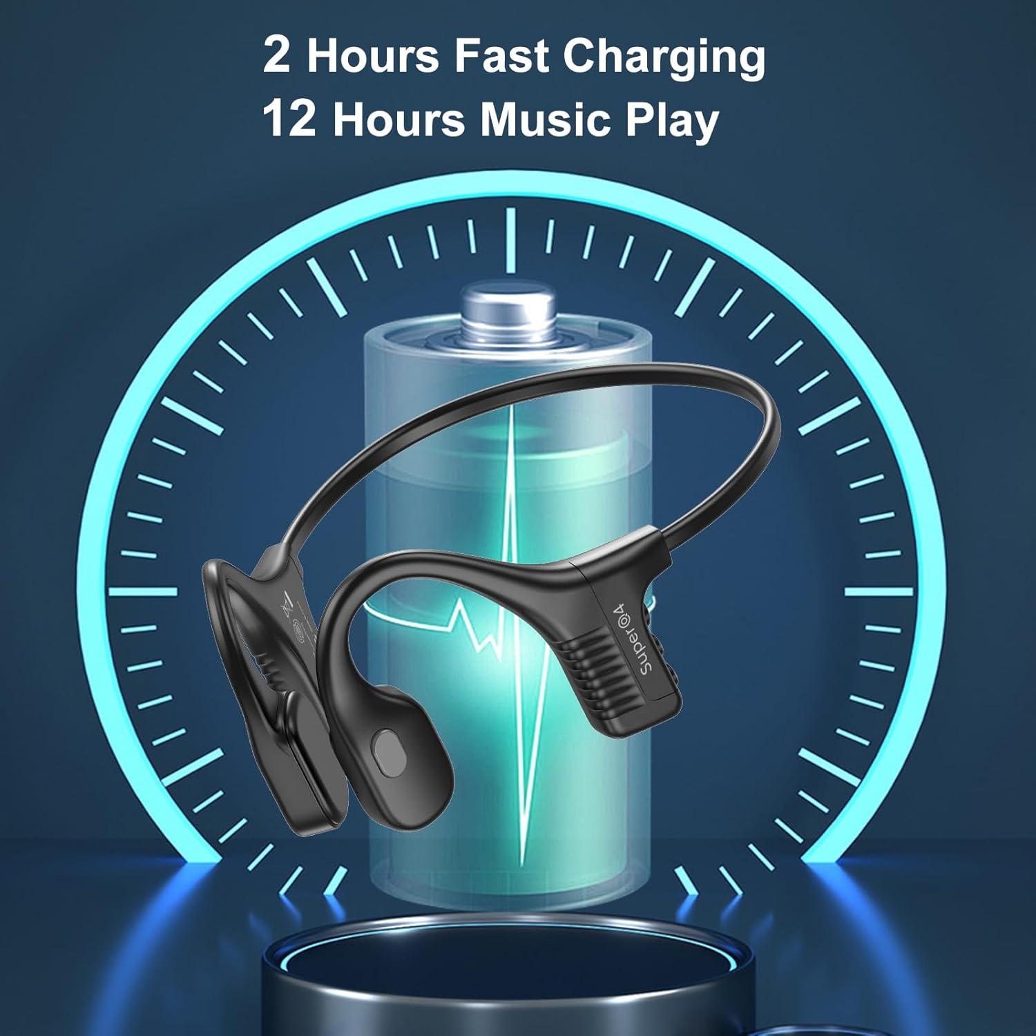 Auriculares de Conducción Ósea ShenZhen SuperQ4 IPX8 12h