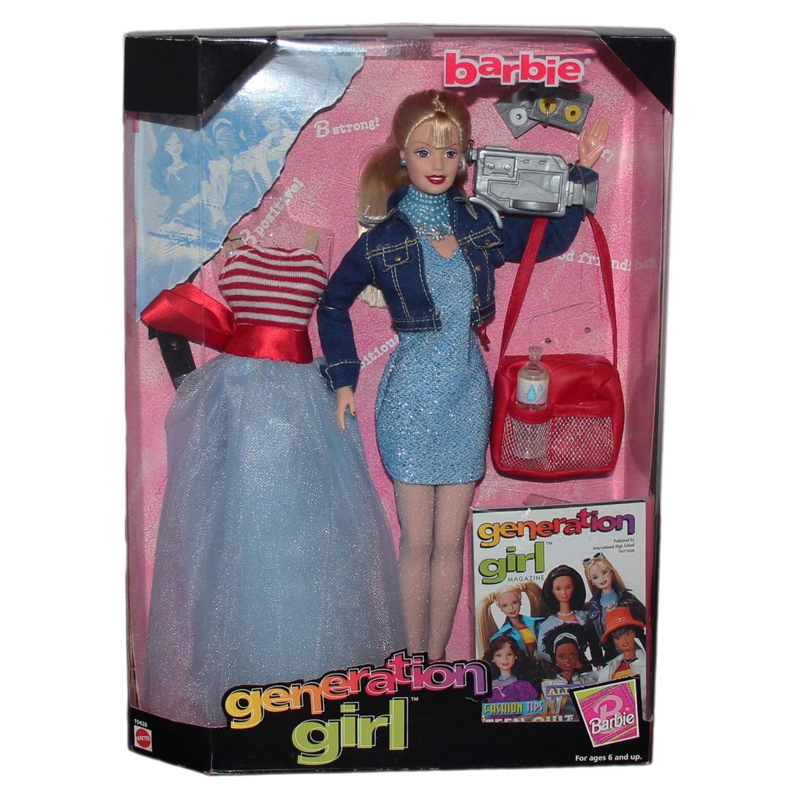 Muñeca Barbie Generation Girl 1998 con Ropa Extra 357g