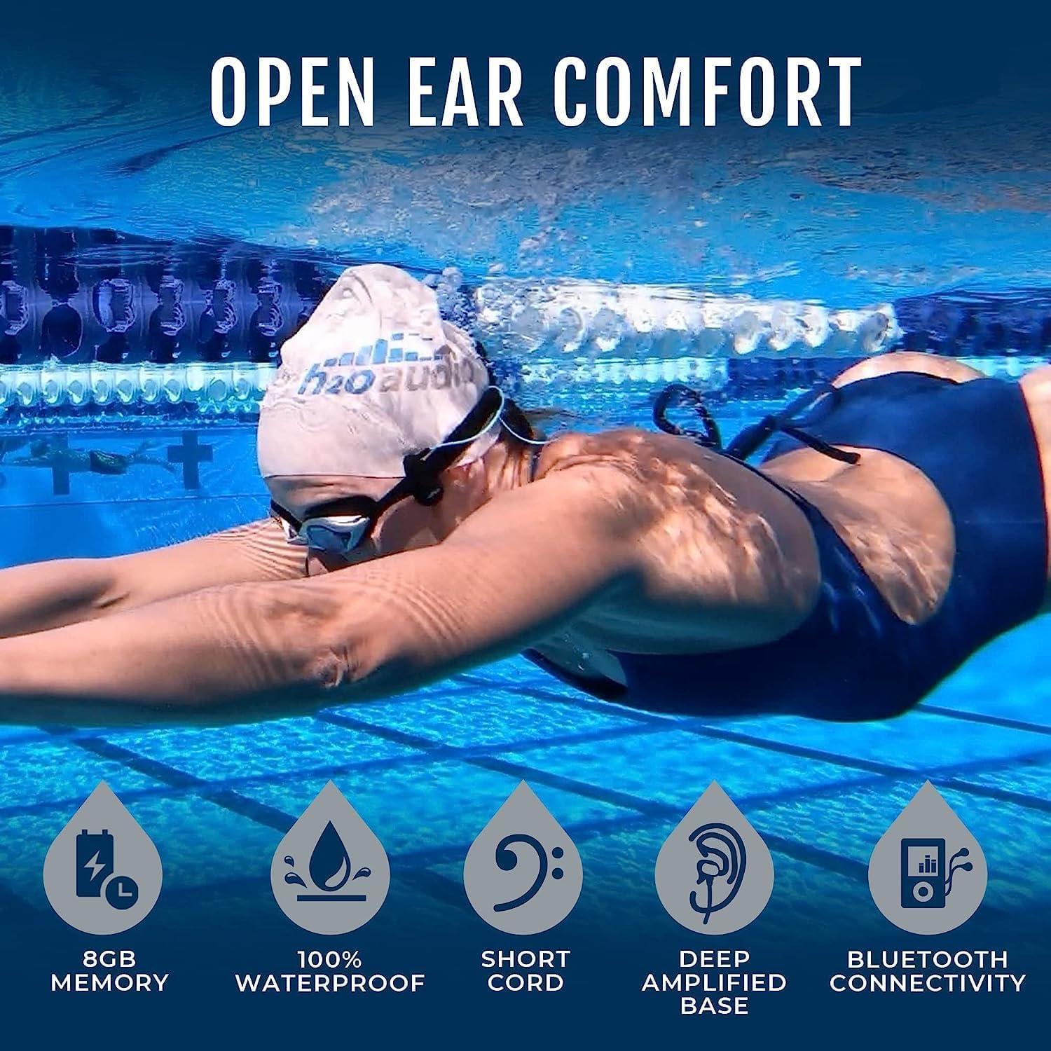 Reproductor MP3 H2O Audio Stream 3 IPX8 con Auriculares