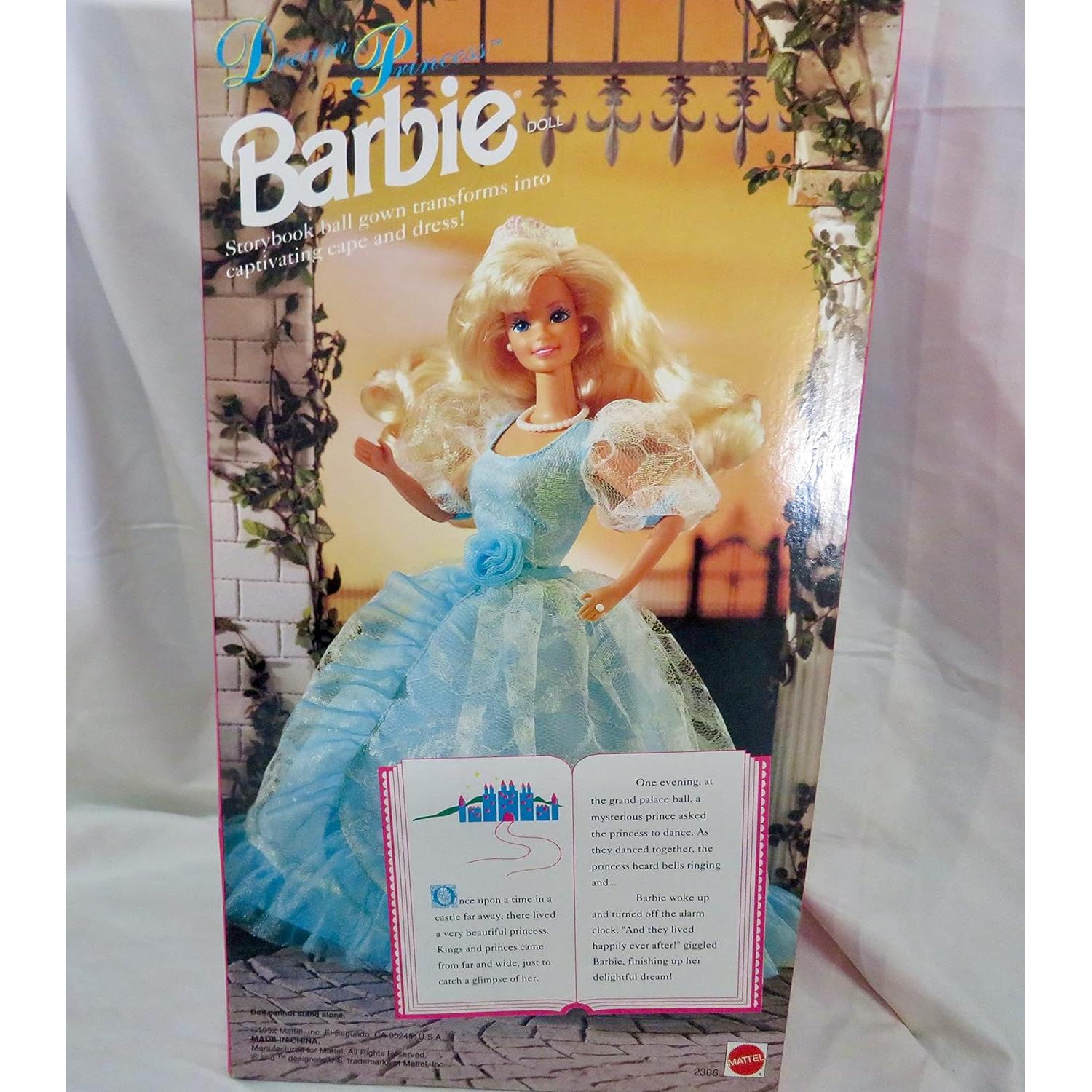 Muñeca Barbie Princesa de Sueños Mattel Edición Limitada