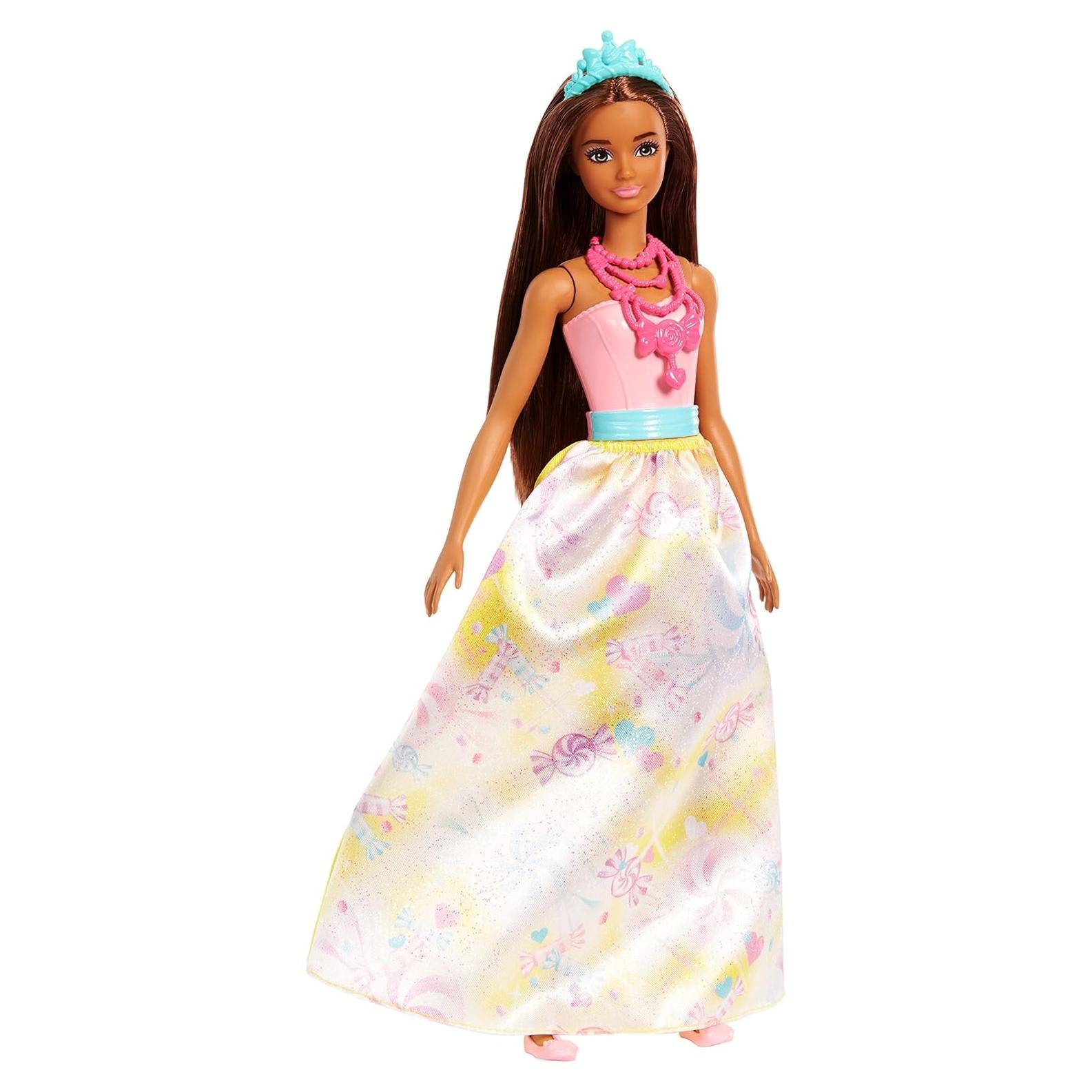 Muñeca Princesa Barbie Dreamtopia Sweetville con Tiara