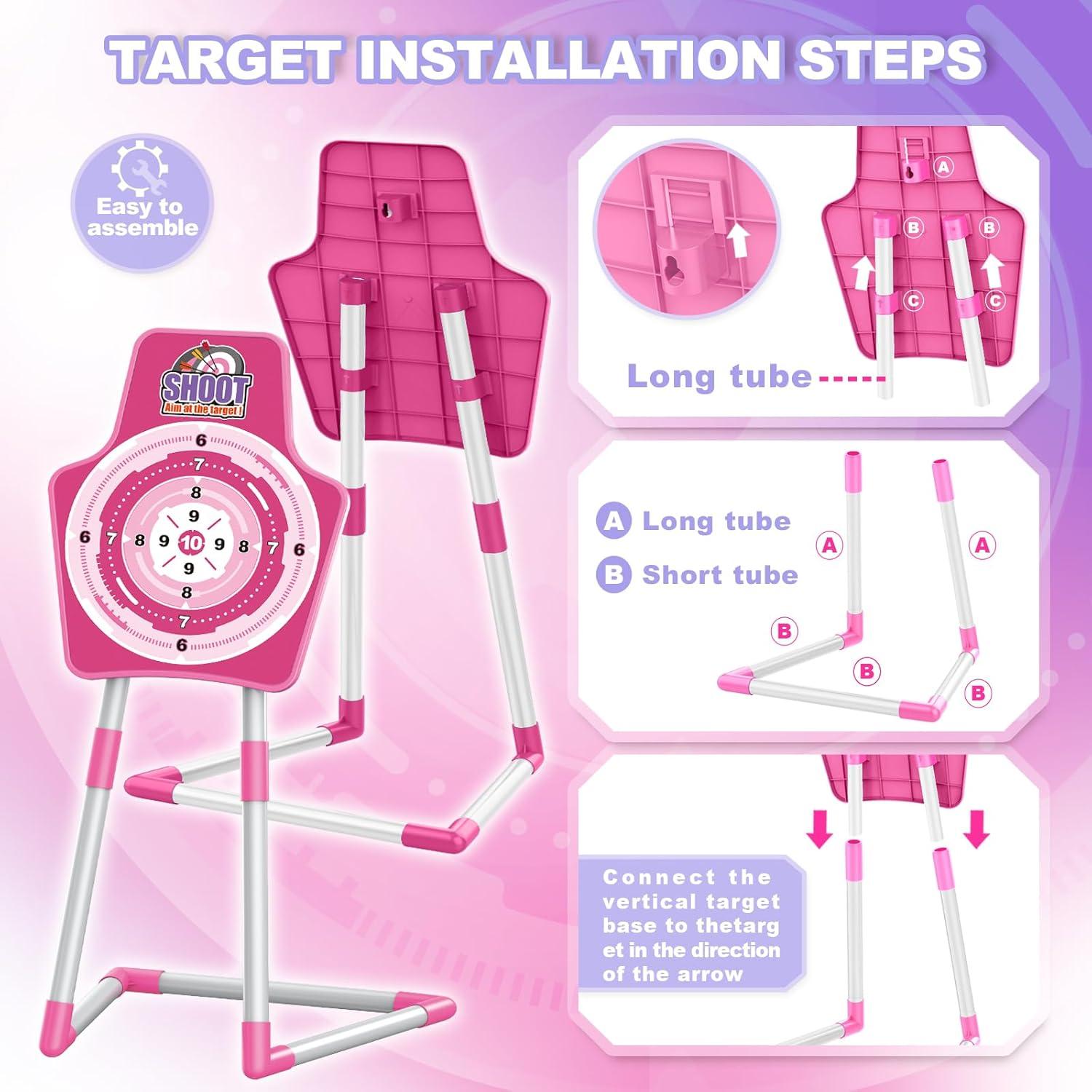 Conjunto de Arco y Flecha SpringFlower 2 con Luz LED