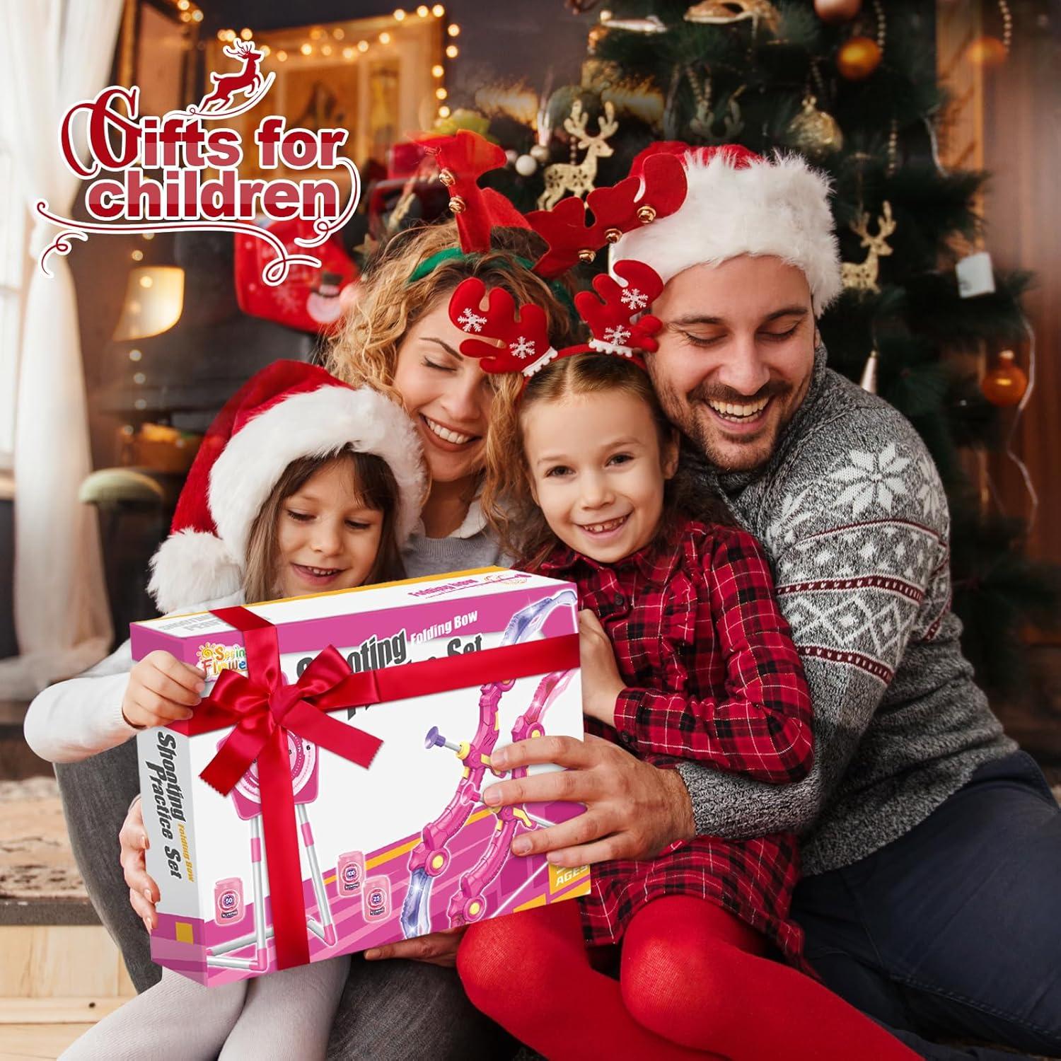 Conjunto de Arco y Flecha SpringFlower 2 con Luz LED