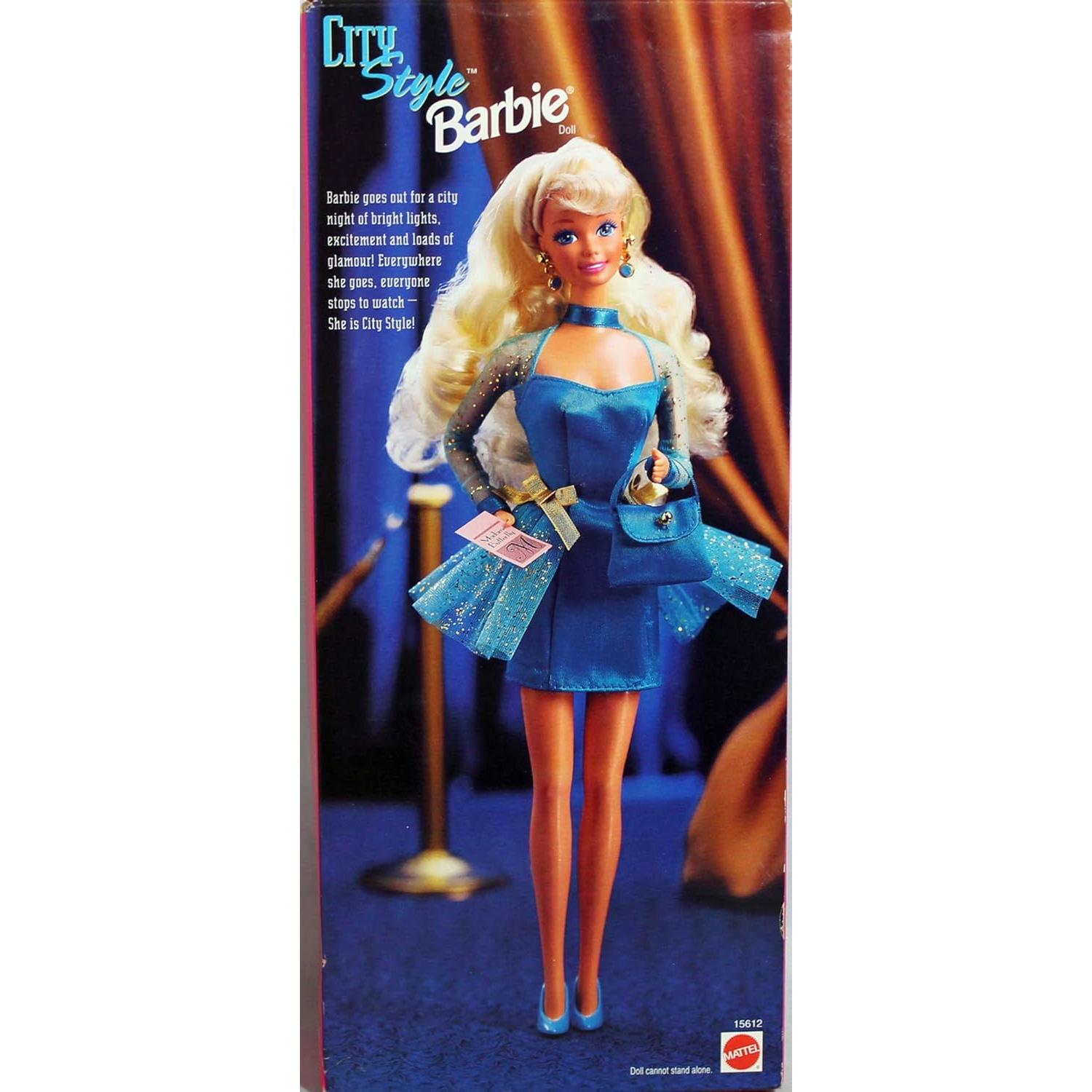 Muñeca Barbie Estilo Ciudad Edición Especial 29.2 cm Mattel