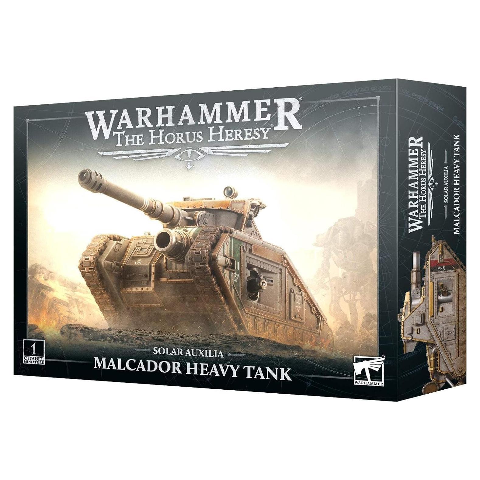 Tanque Pesado Malcador Warhammer Herejía de Horus 22.86x5.08x30.48cm
