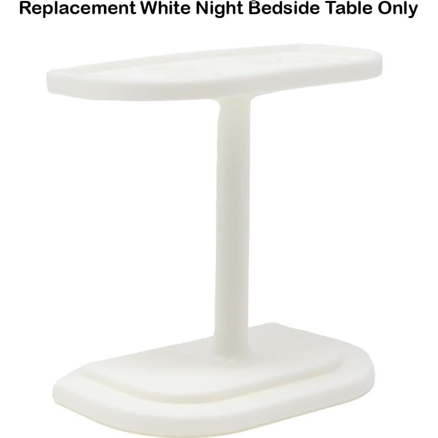 Mesa de Noche Blanca de Reemplazo para Casa de Muñecas Barbie HMX10