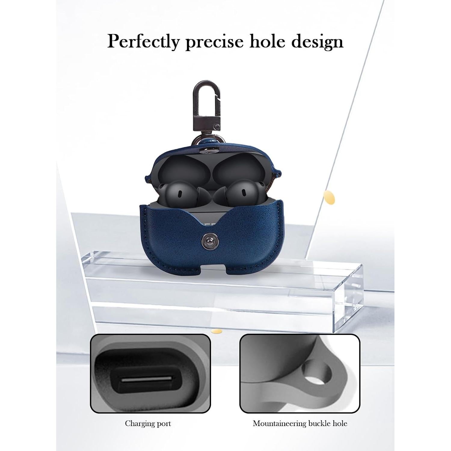 Funda Protectora BOVUGAC para Oneplus Buds 4 - Azul