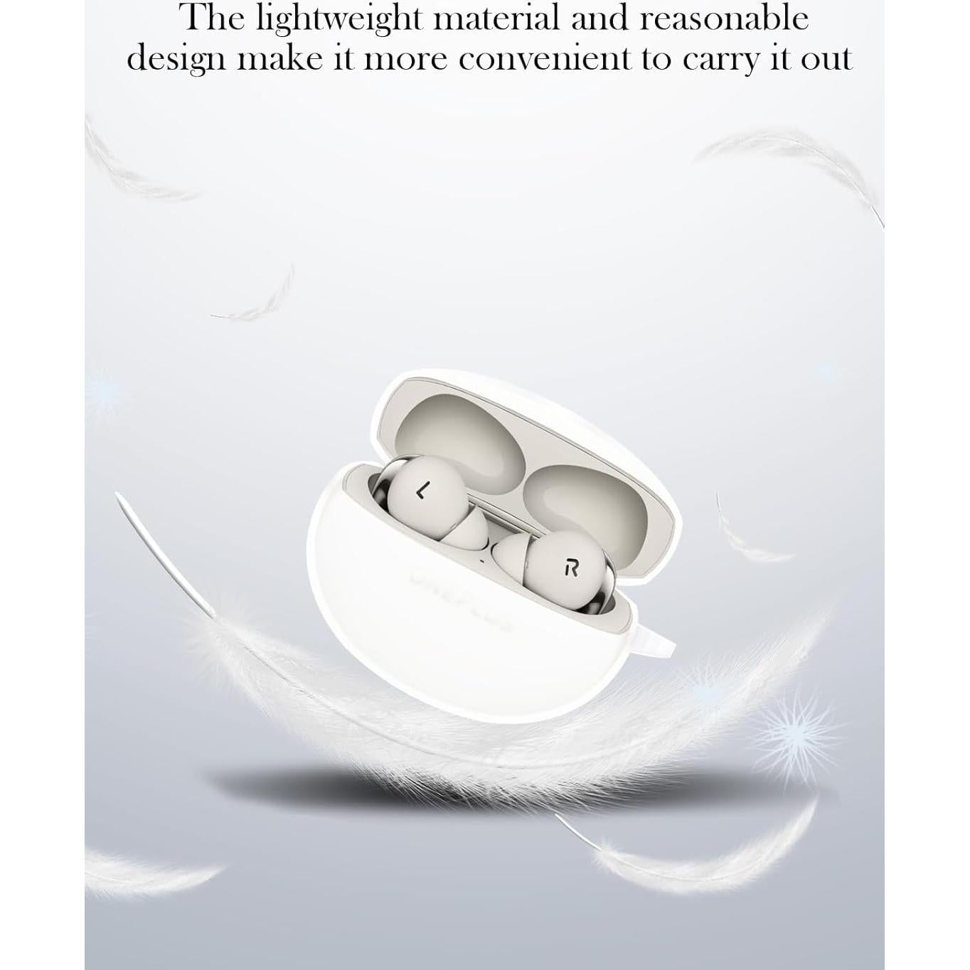 Funda TPU Transparente BOVUGAC para Oneplus Buds Pro3