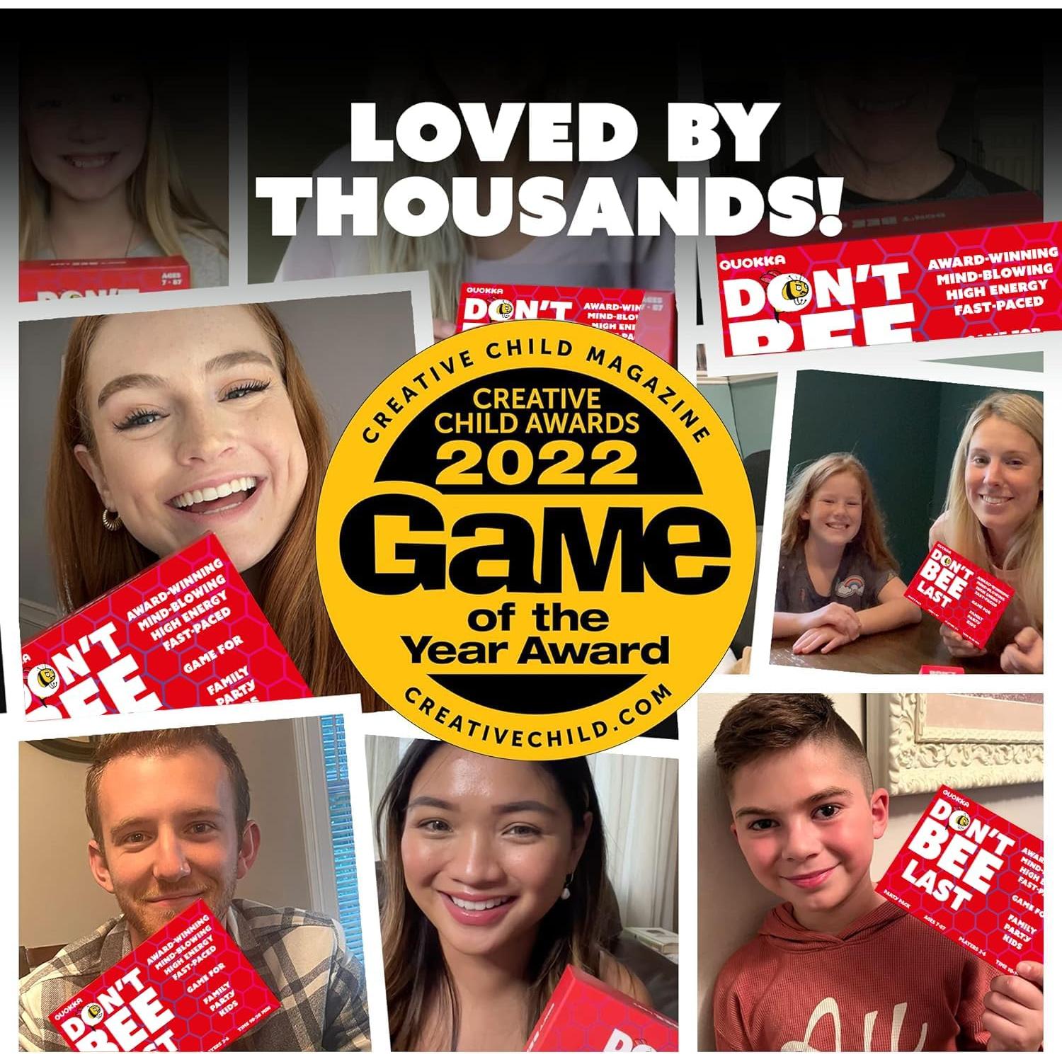 QUOKKA Juego de Mesa Familiar - No Seas el Último - 2 a 15 Jugadores