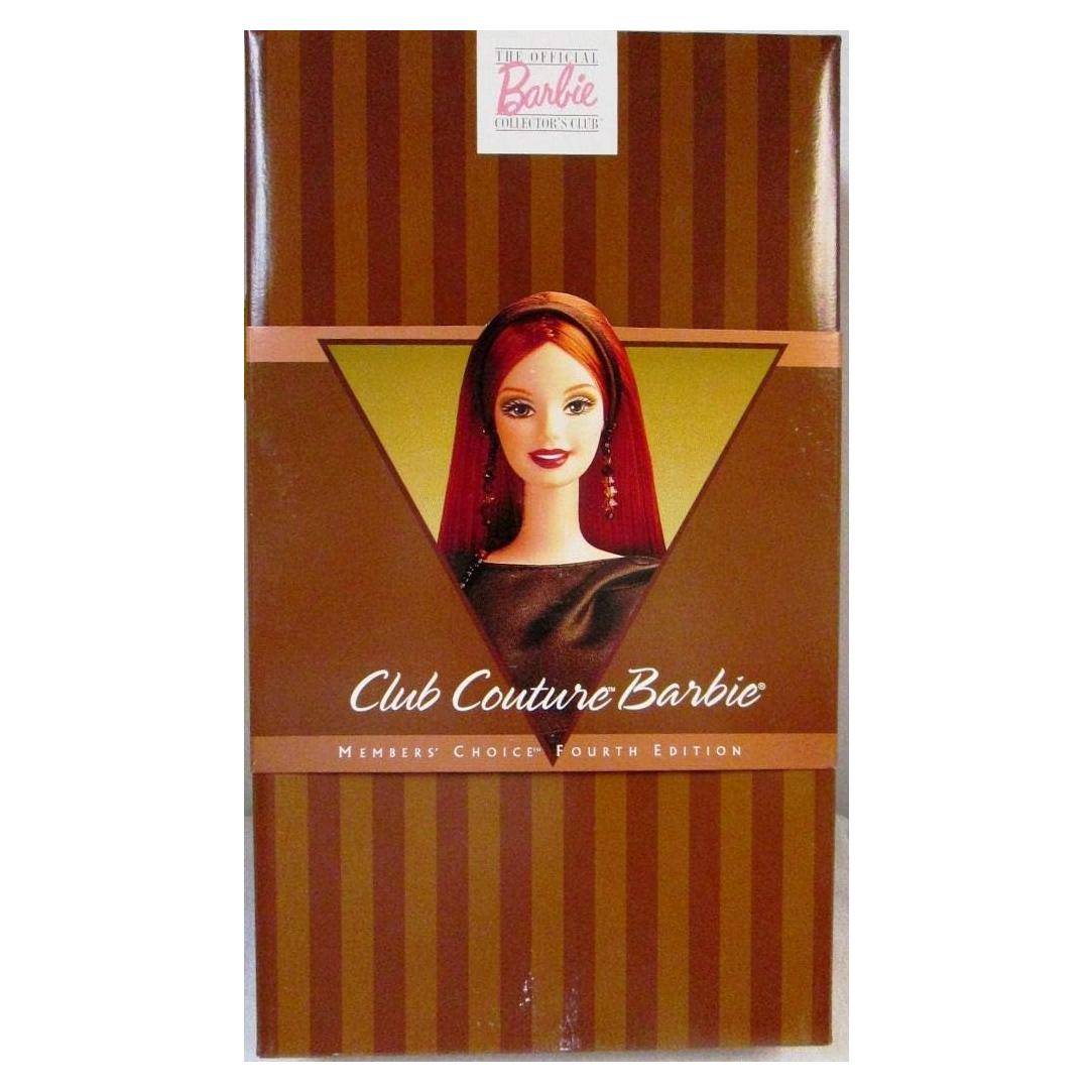 Muñeca Barbie Club Couture Mattel Edición Limitada 43x33cm