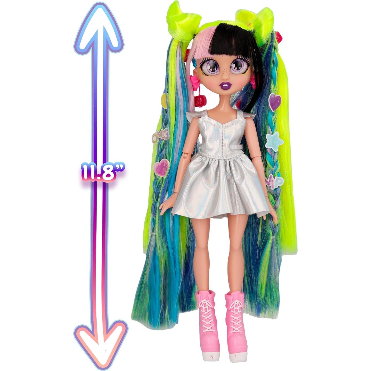 Muñeca de Moda Megan VIP con Cabello Largo 27.94 cm