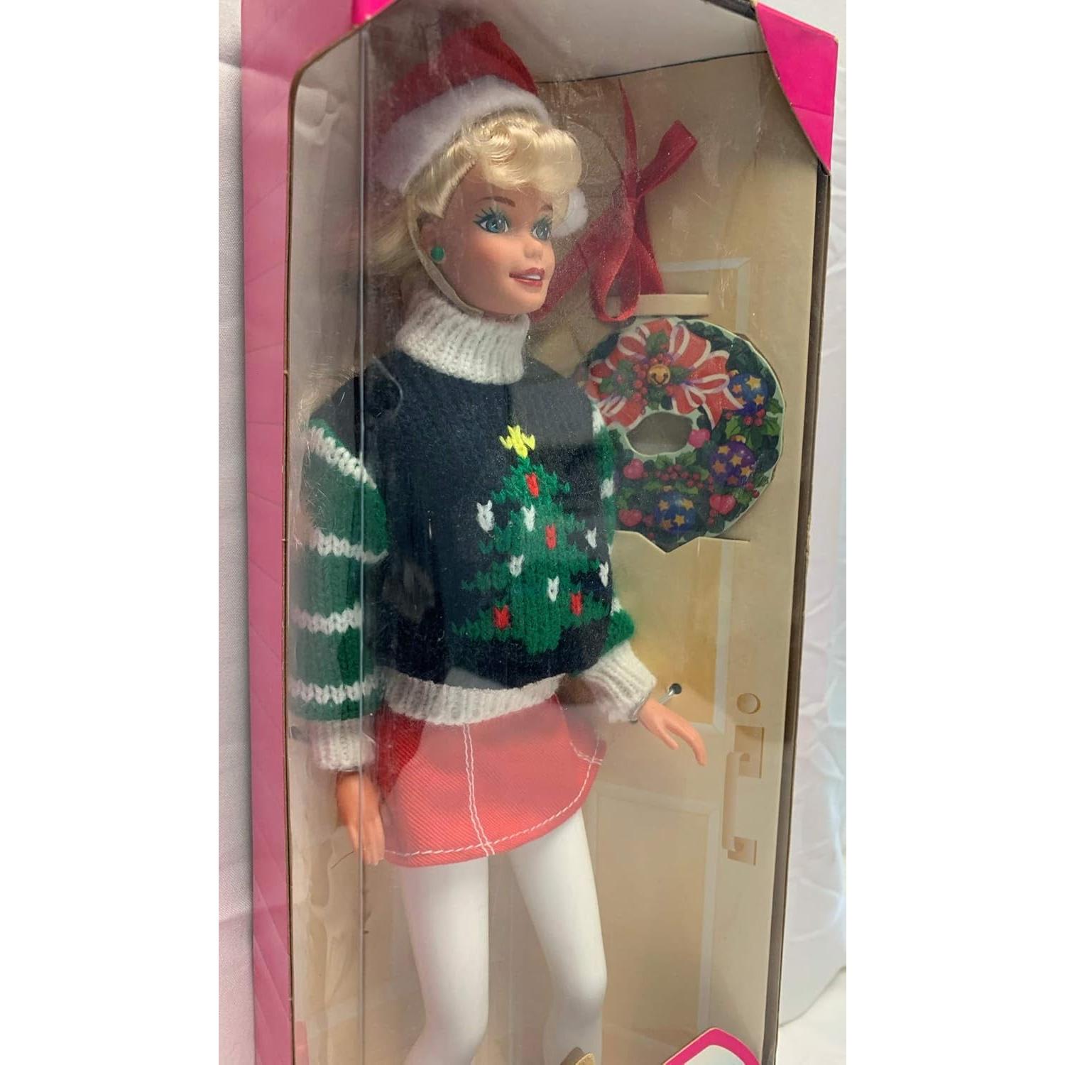 Muñeca Barbie Edición Especial Navidad 1996 249g 33cm