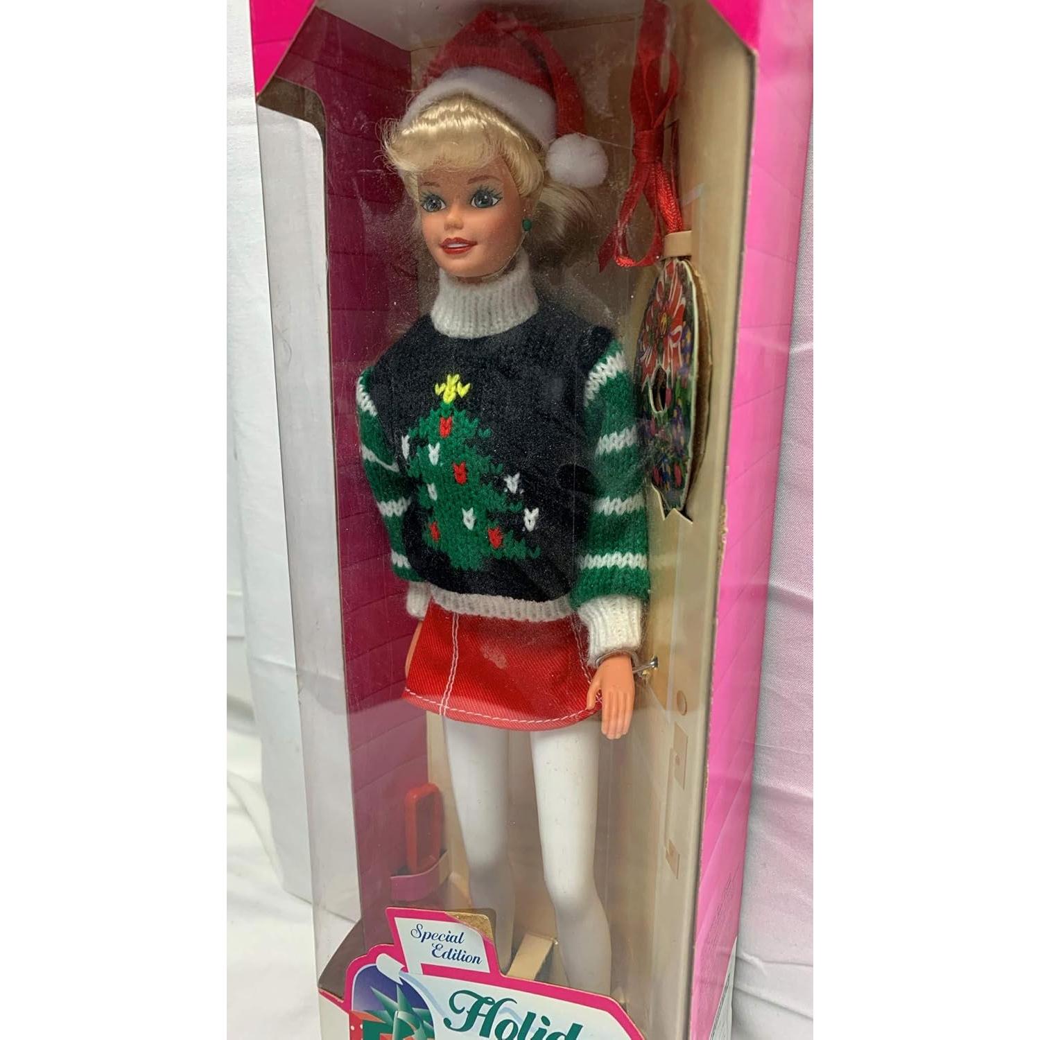 Muñeca Barbie Edición Especial Navidad 1996 249g 33cm