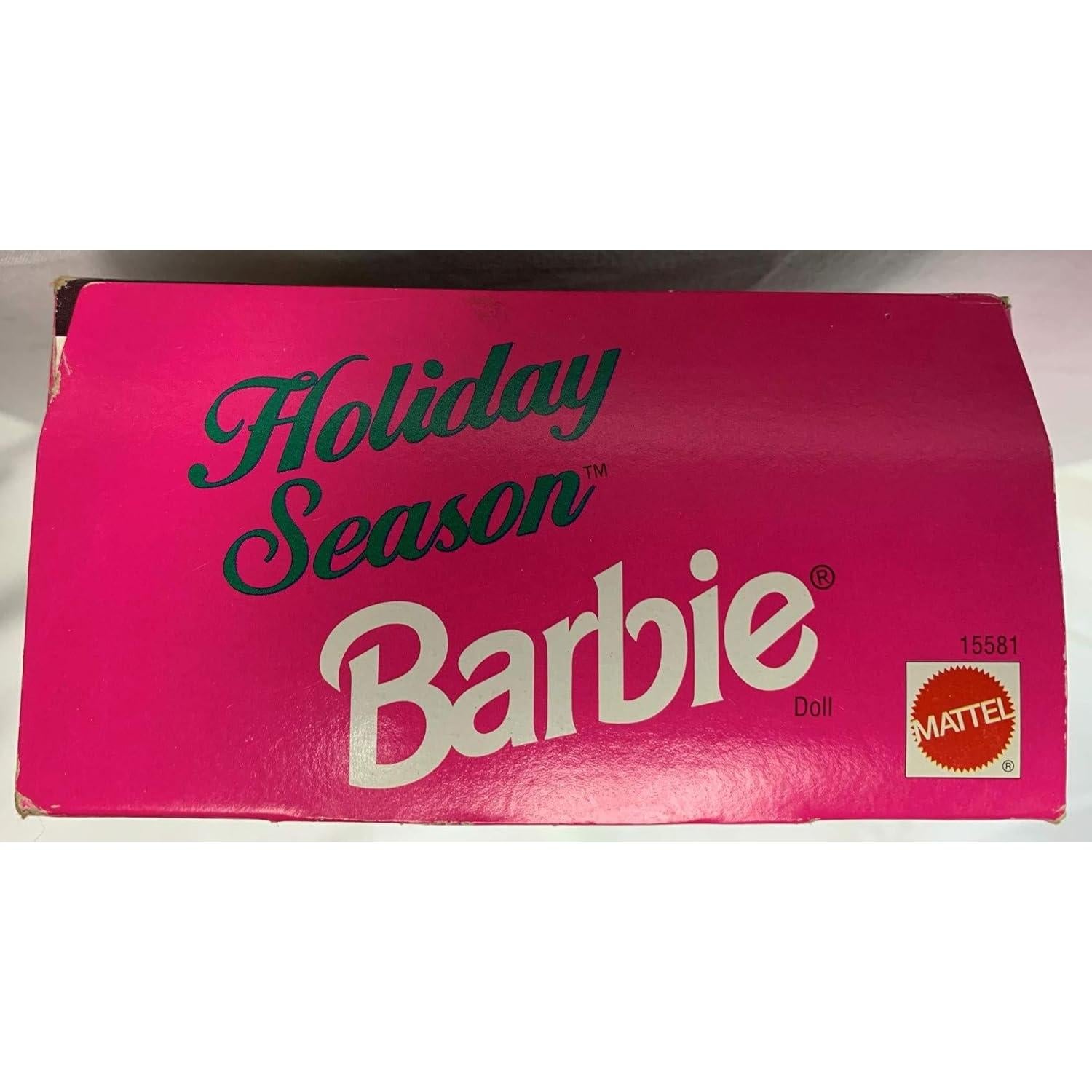 Muñeca Barbie Edición Especial Navidad 1996 249g 33cm