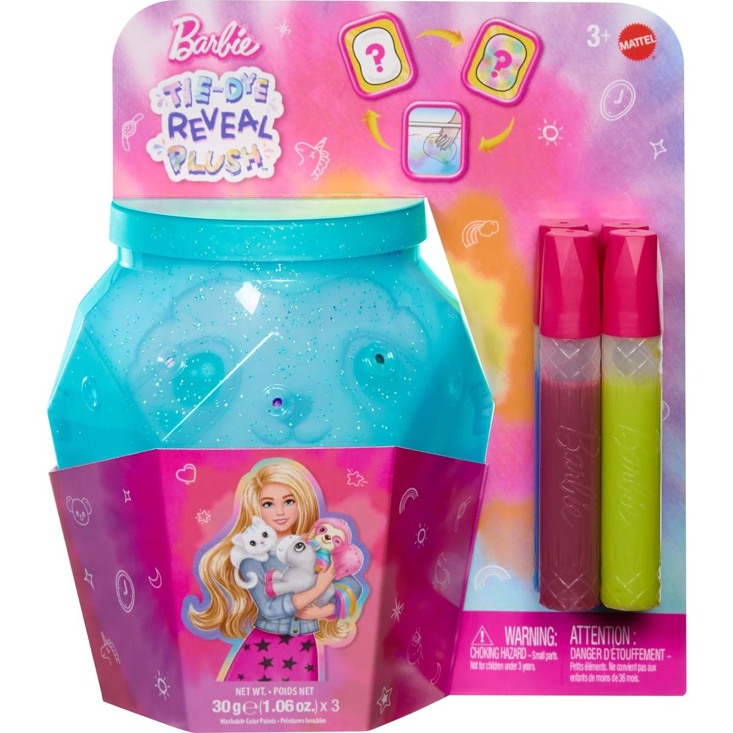 Peluche Tie Dye Perezoso Barbie 0.54 kg - Modelo HWD32