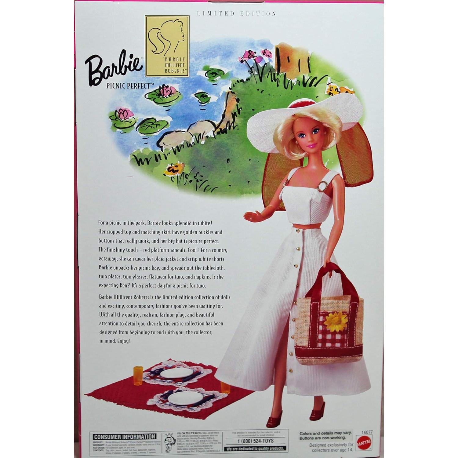 Barbie Edición Limitada Millicent Roberts Picnic Perfect 1996