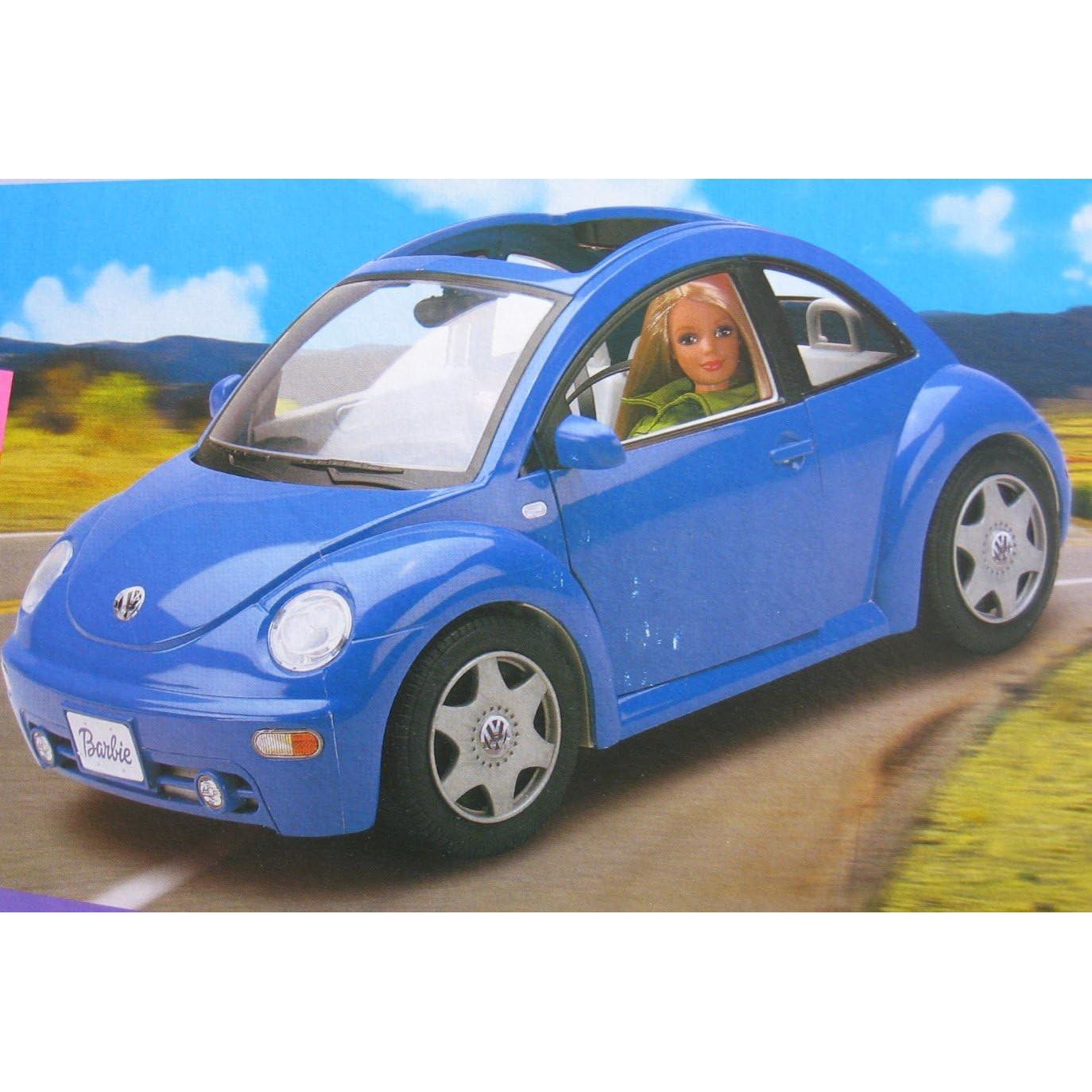 Vehículo Volkswagen Beetle Barbie 2000 Púrpura con llavero