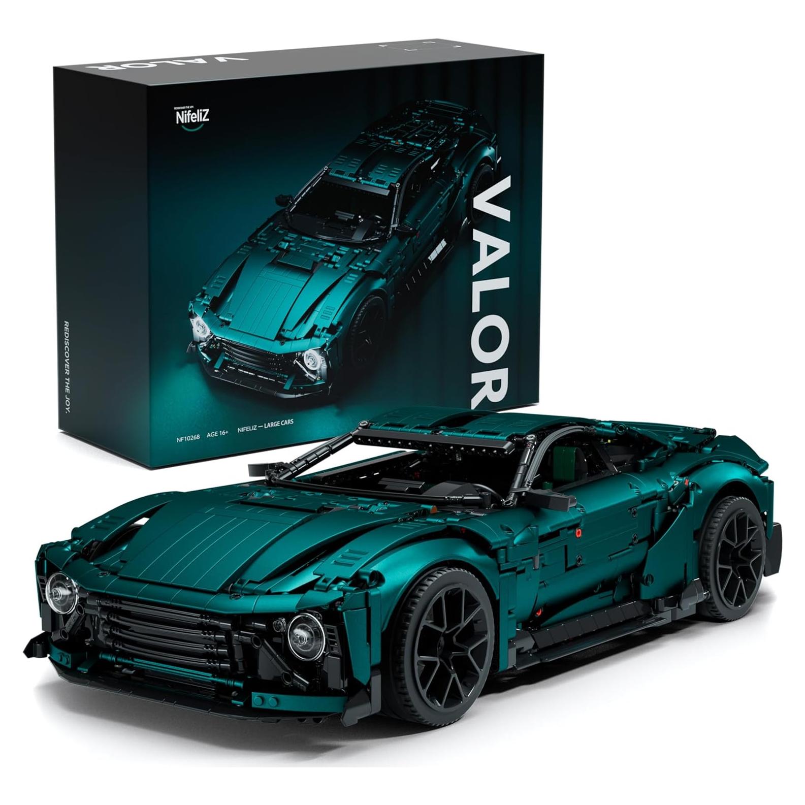 Set de Construcción Nifeliz VALOR Coche Deportivo 3374 Piezas