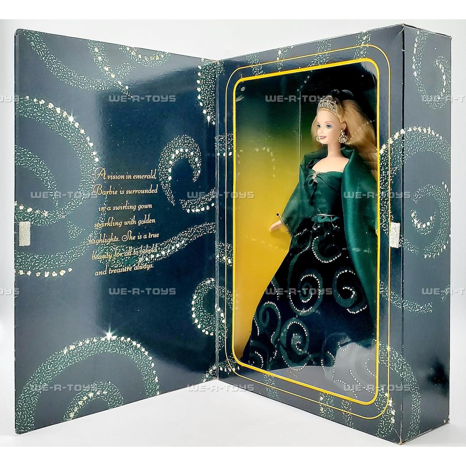 Muñeca Barbie Rubia Edición Limitada Esmalte Esmeralda 1996