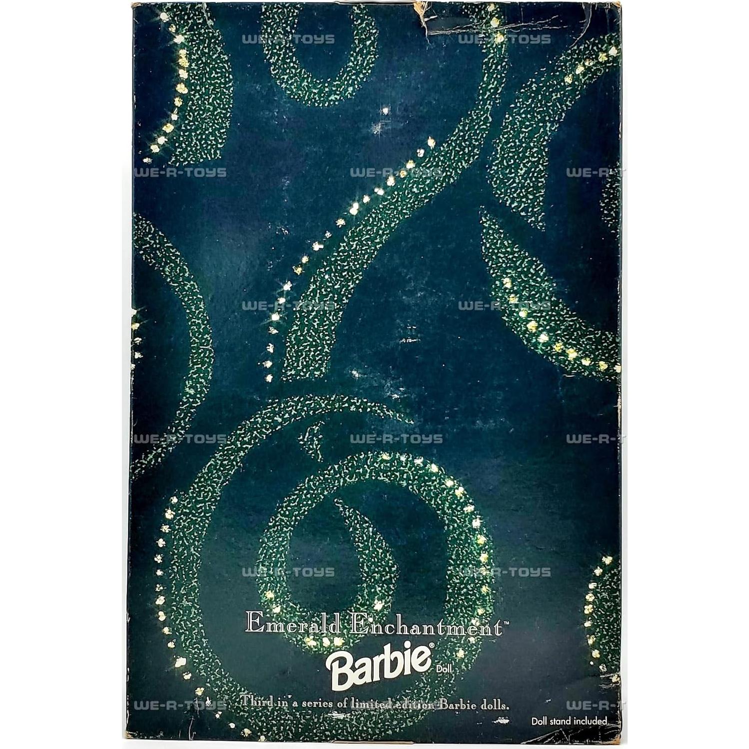 Muñeca Barbie Rubia Edición Limitada Esmalte Esmeralda 1996