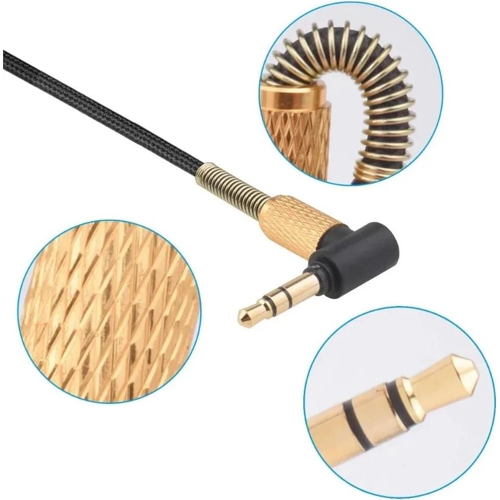 Cable de Reemplazo Mini XLR 4 Pines BUTIAO para Auriculares