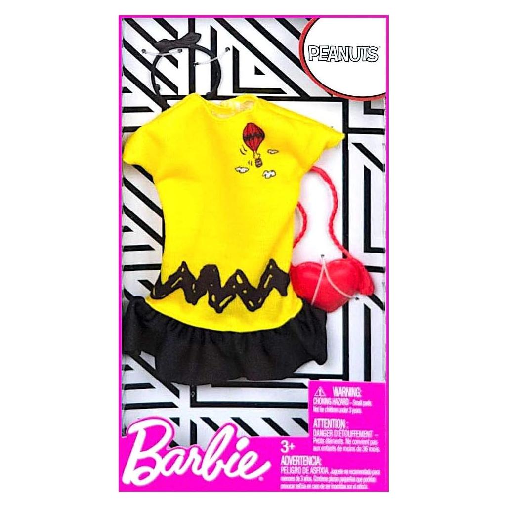 Conjunto de Ropa Barbie Charlie Brown con Accesorios