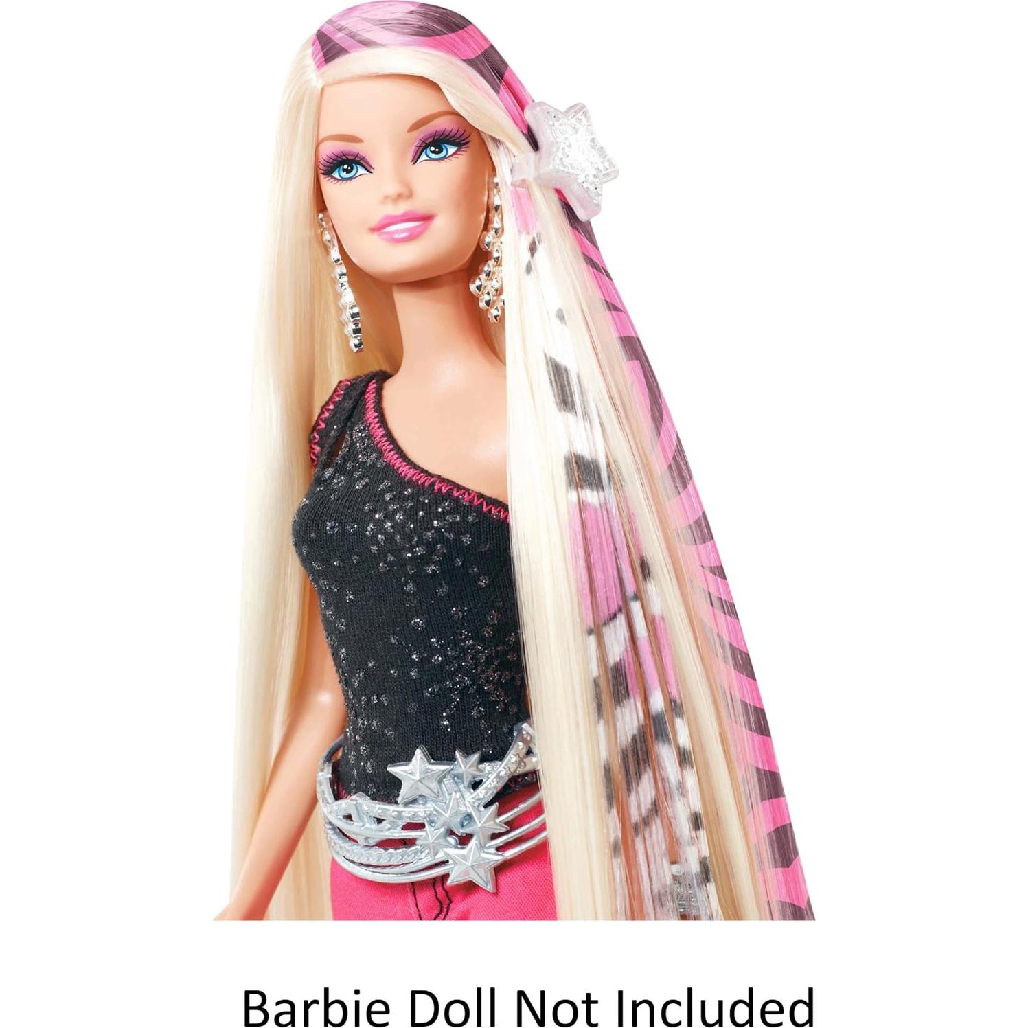 Paquete de Recarga de Extensiones de Cabello Barbie - 8 Piezas