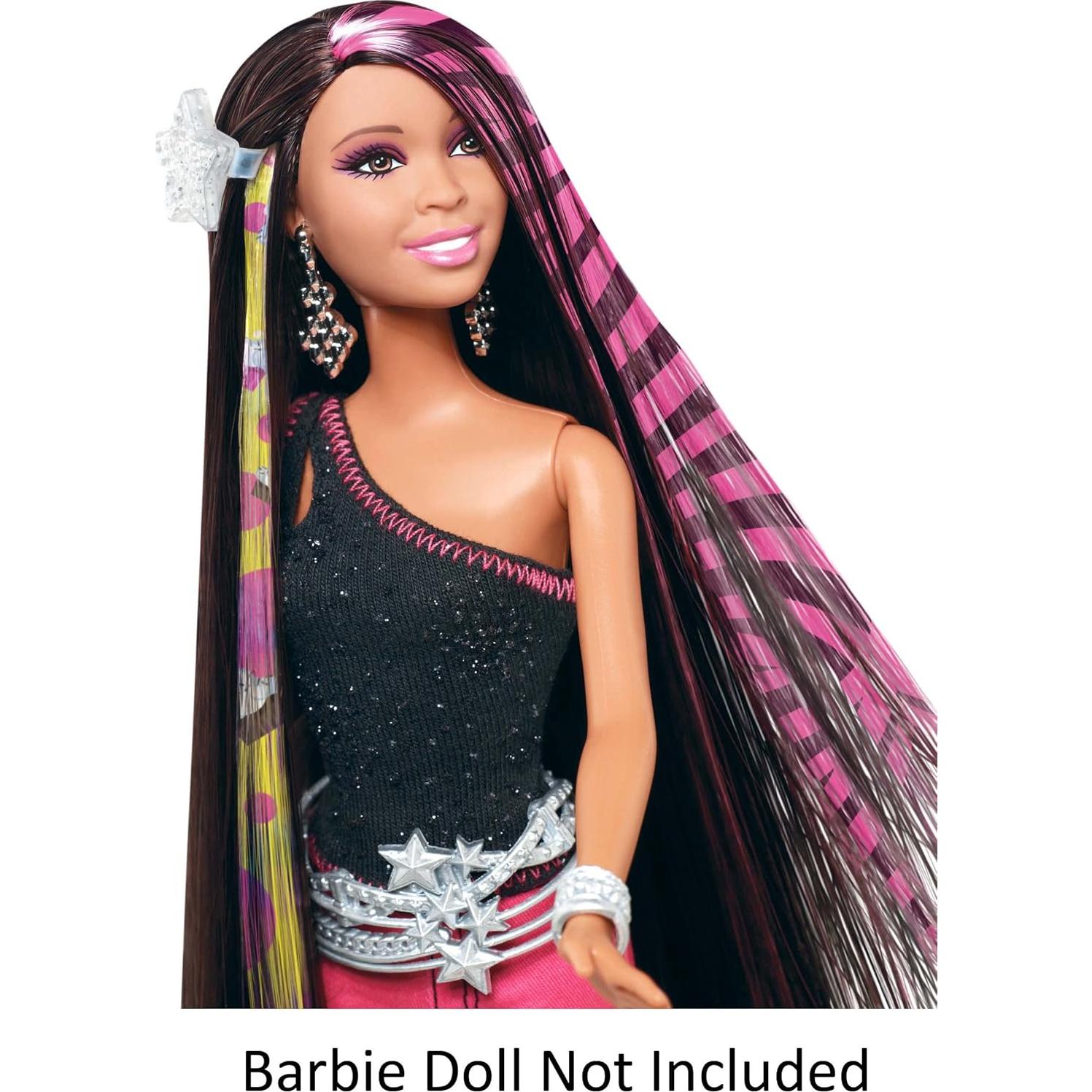 Paquete de Recarga de Extensiones de Cabello Barbie - 8 Piezas