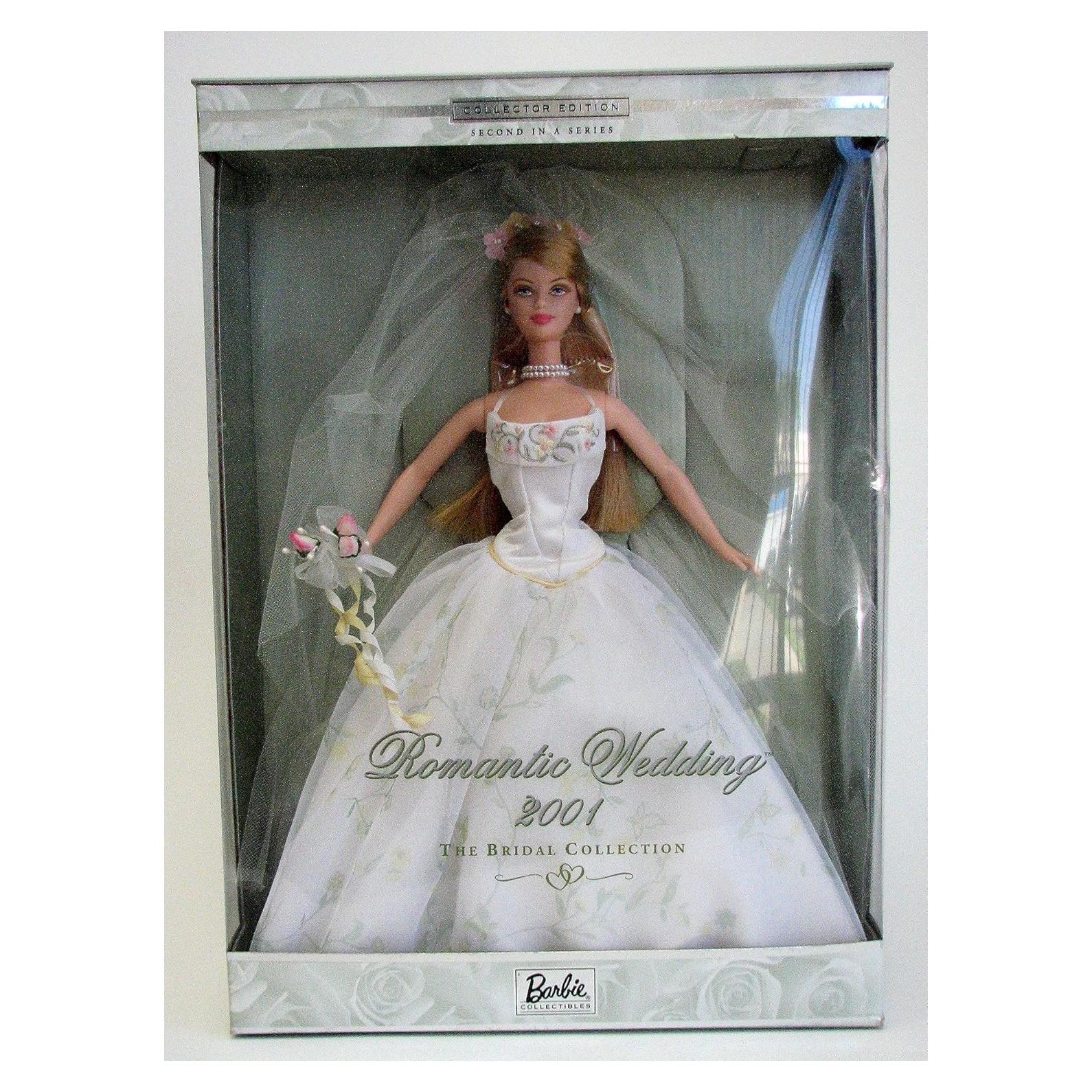 Muñeca de Boda Romántica Barbie 29438 Rubia 34.5x24.6 cm