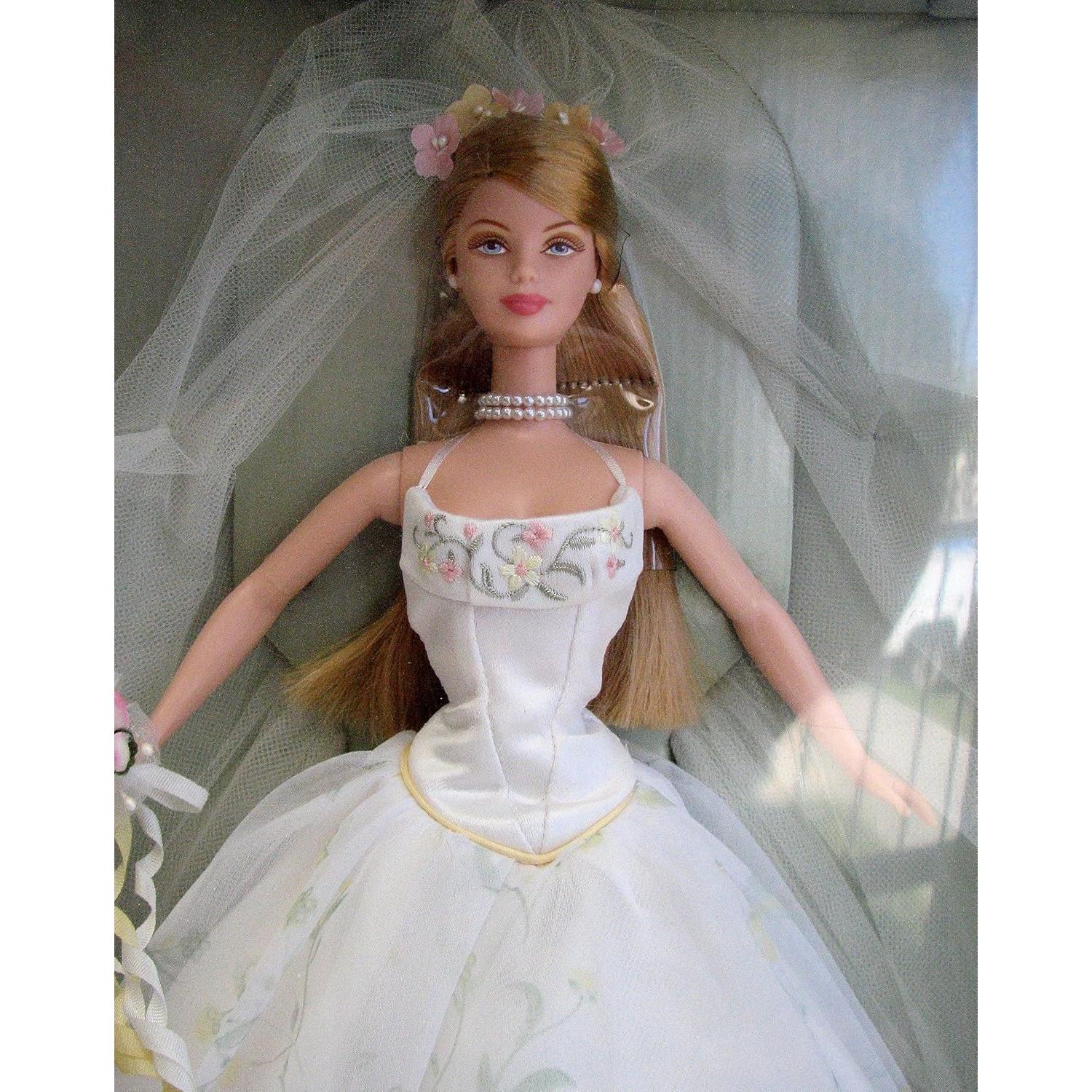 Muñeca de Boda Romántica Barbie 29438 Rubia 34.5x24.6 cm