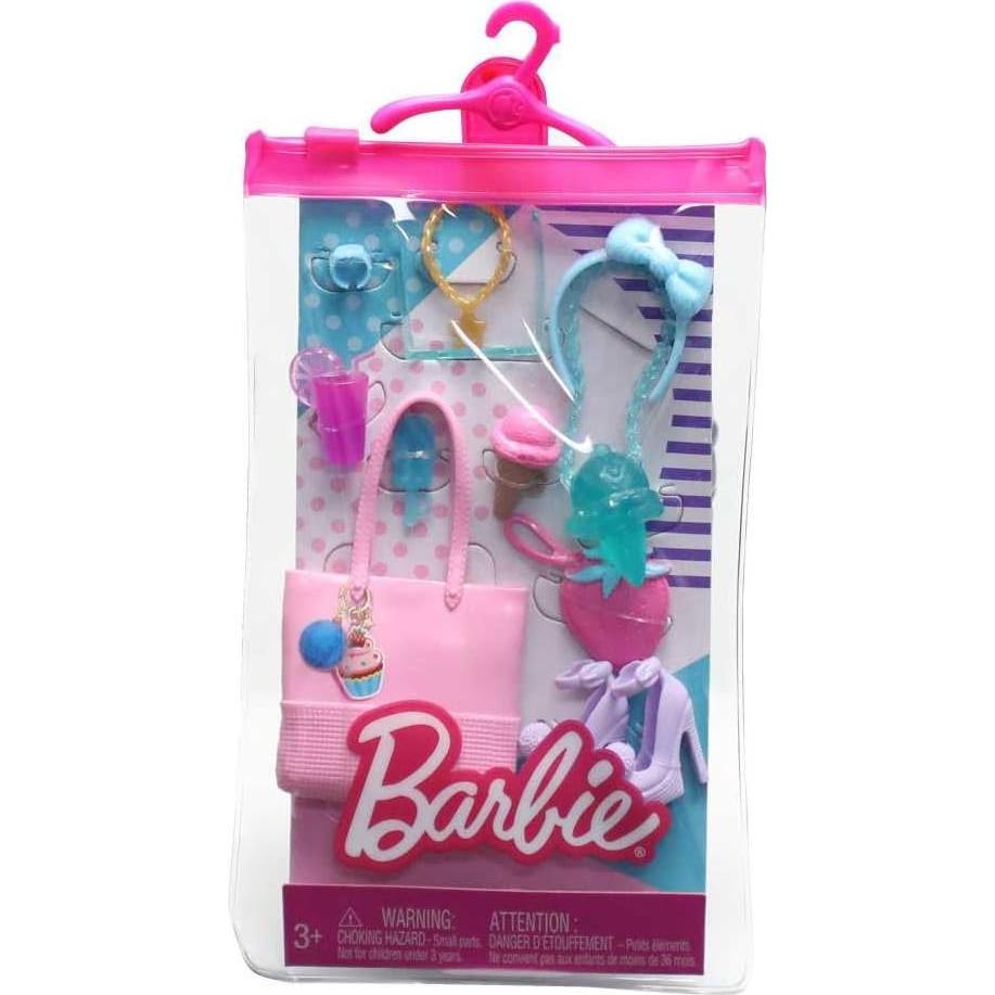 Accesorios de Moda Barbie Tienda de Dulces - 11 Piezas