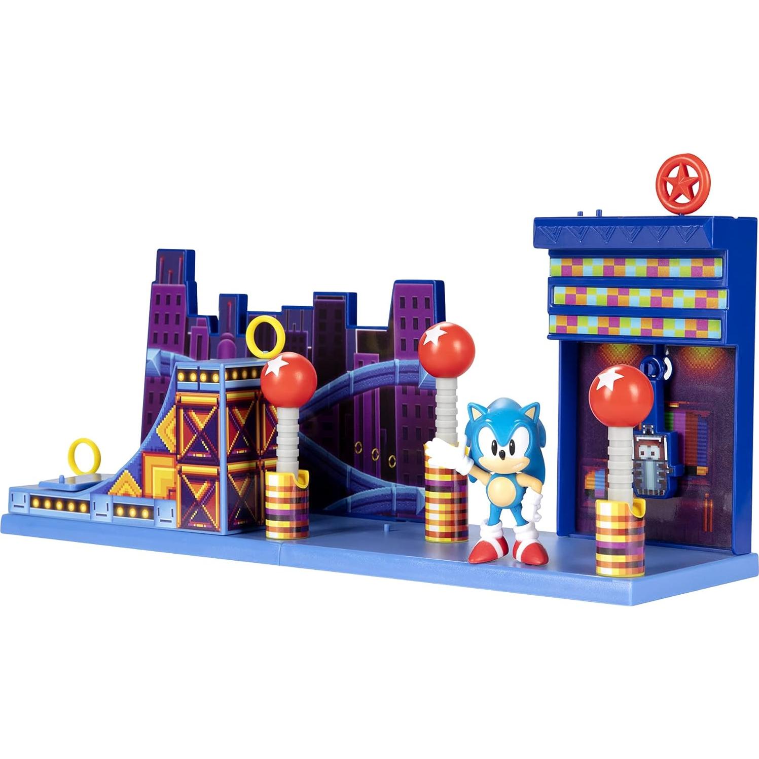 Playset de Acción Sonic The Hedgehog con Figura 6.35 cm
