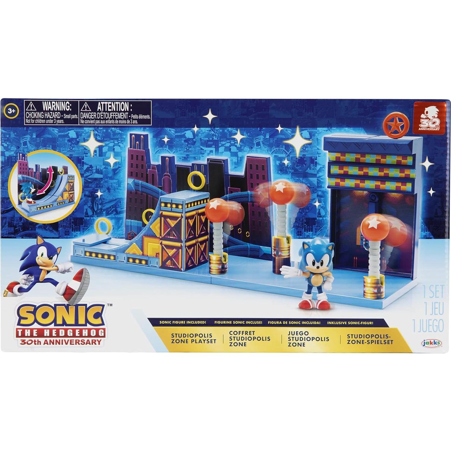 Playset de Acción Sonic The Hedgehog con Figura 6.35 cm