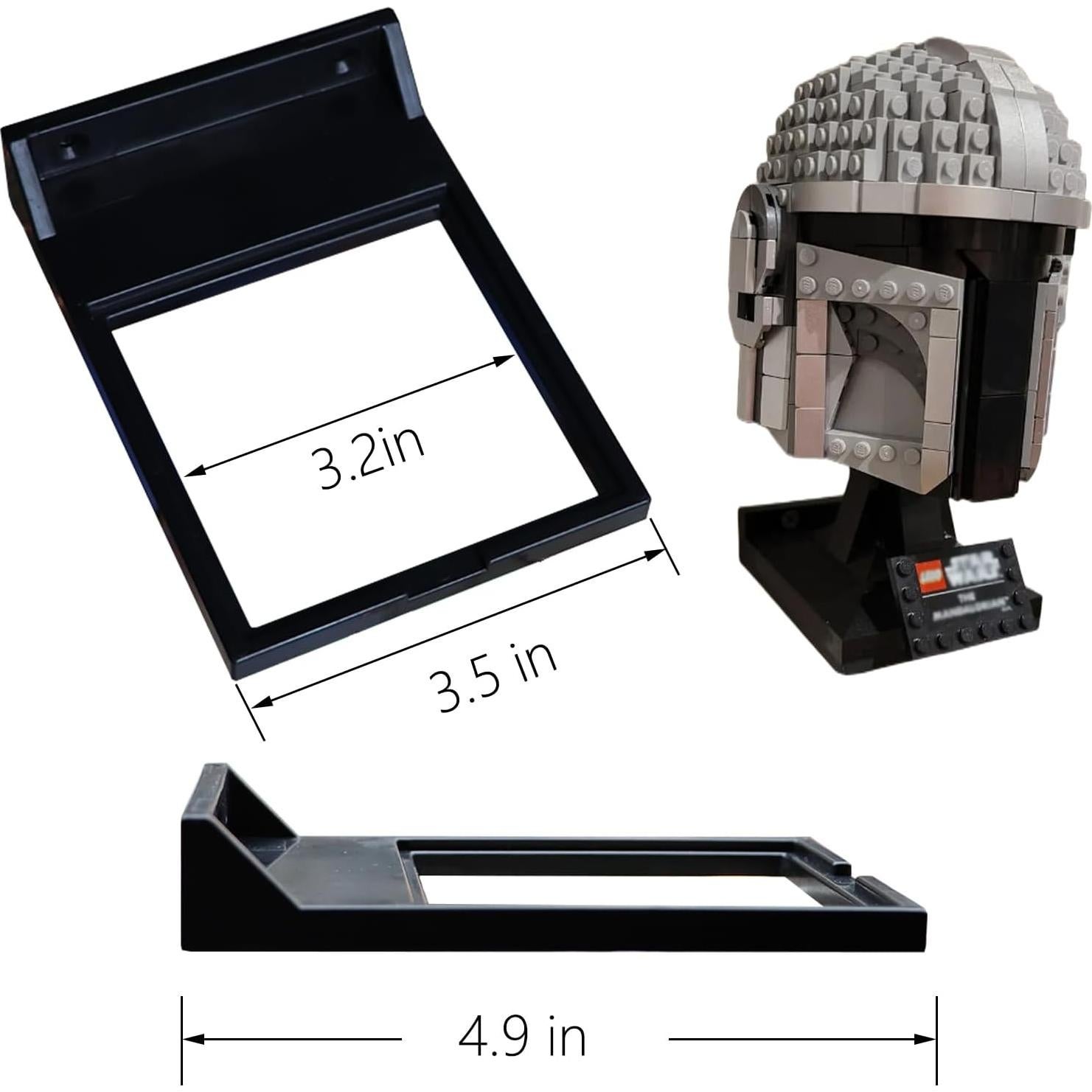 Estante exhibición Lego Star Wars 8 piezas montaje pared